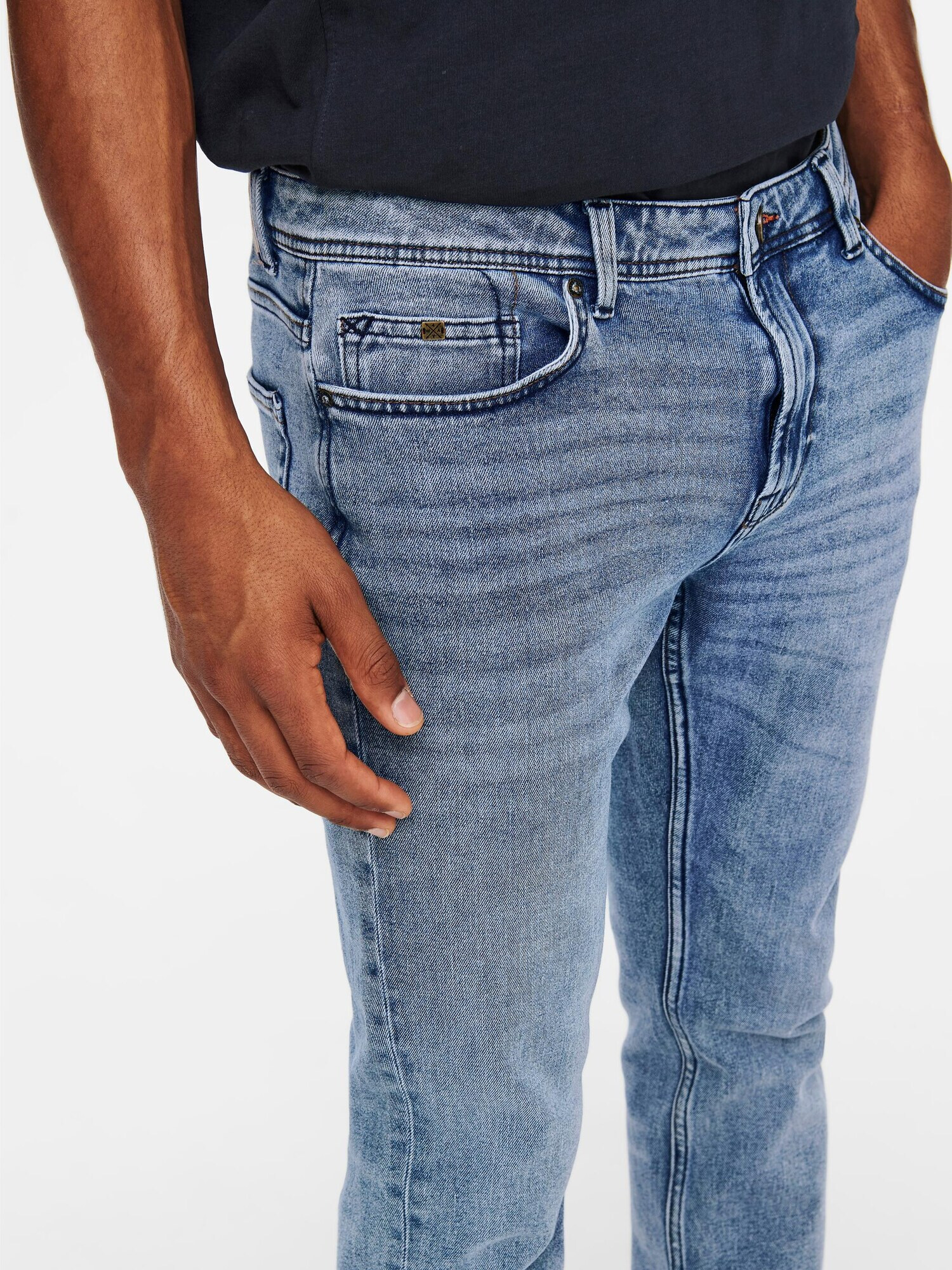 Only & Sons Jeans 'Loom' albastru denim - Pled.ro