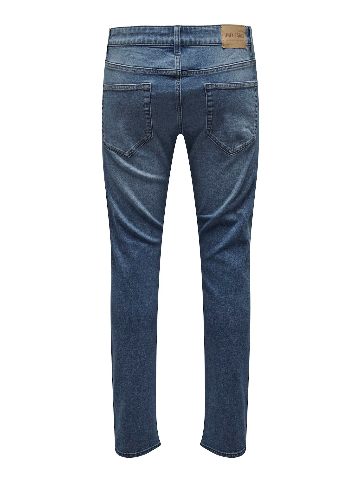 Only & Sons Jeans 'LOOM' albastru denim / maro deschis - Pled.ro