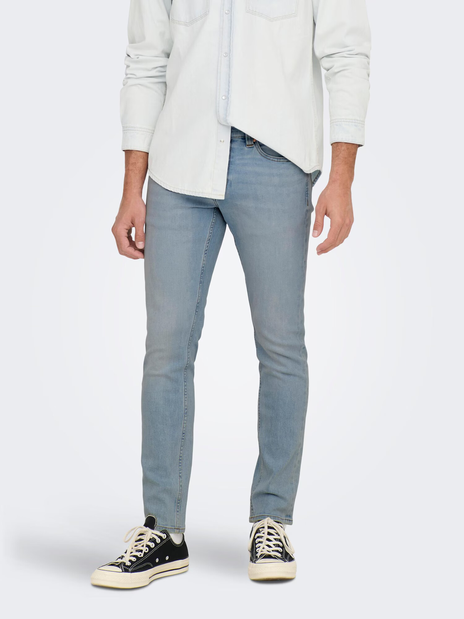 Only & Sons Jeans 'Loom' albastru deschis - Pled.ro