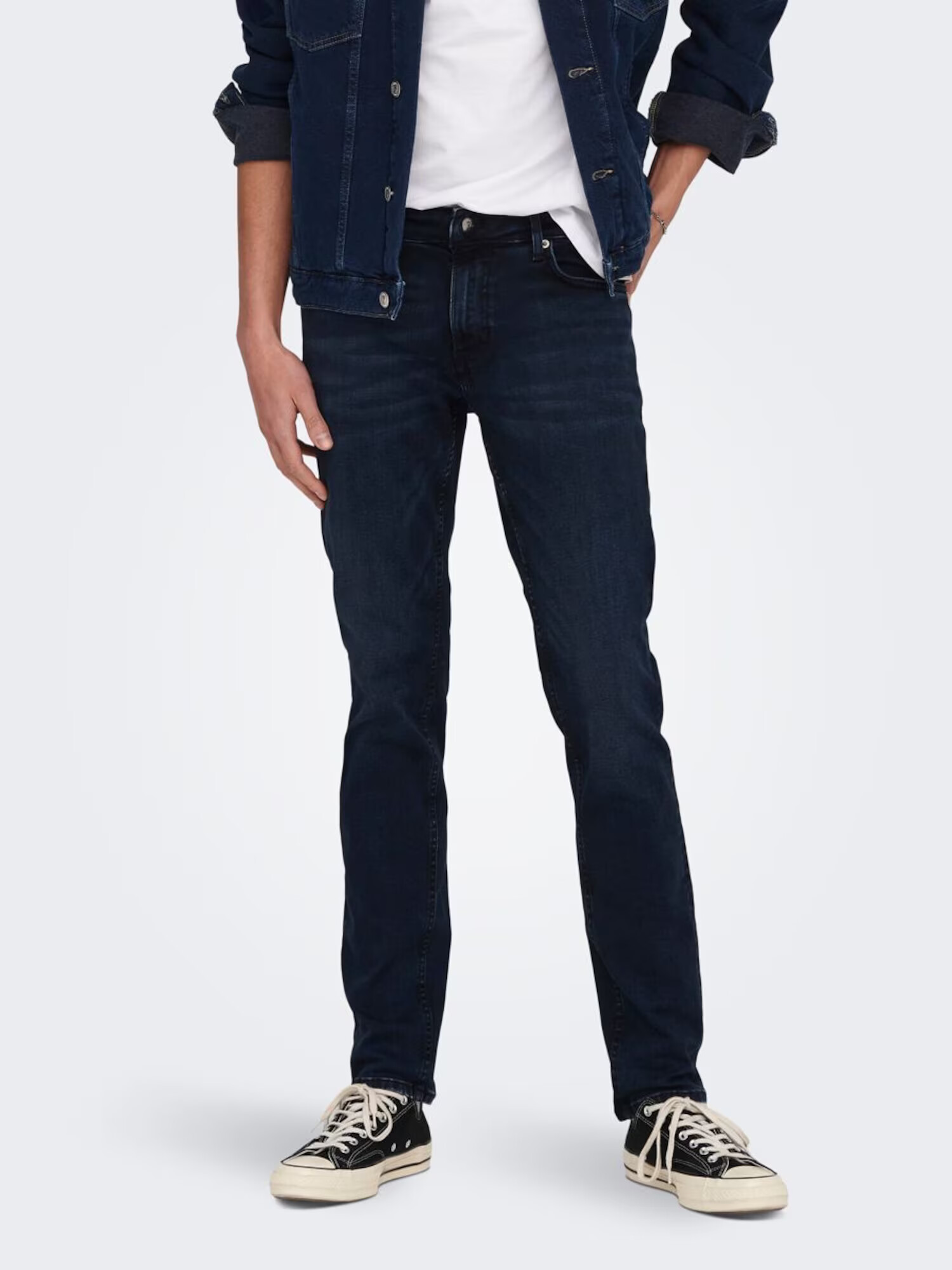 Only & Sons Jeans 'Loom' albastru închis - Pled.ro