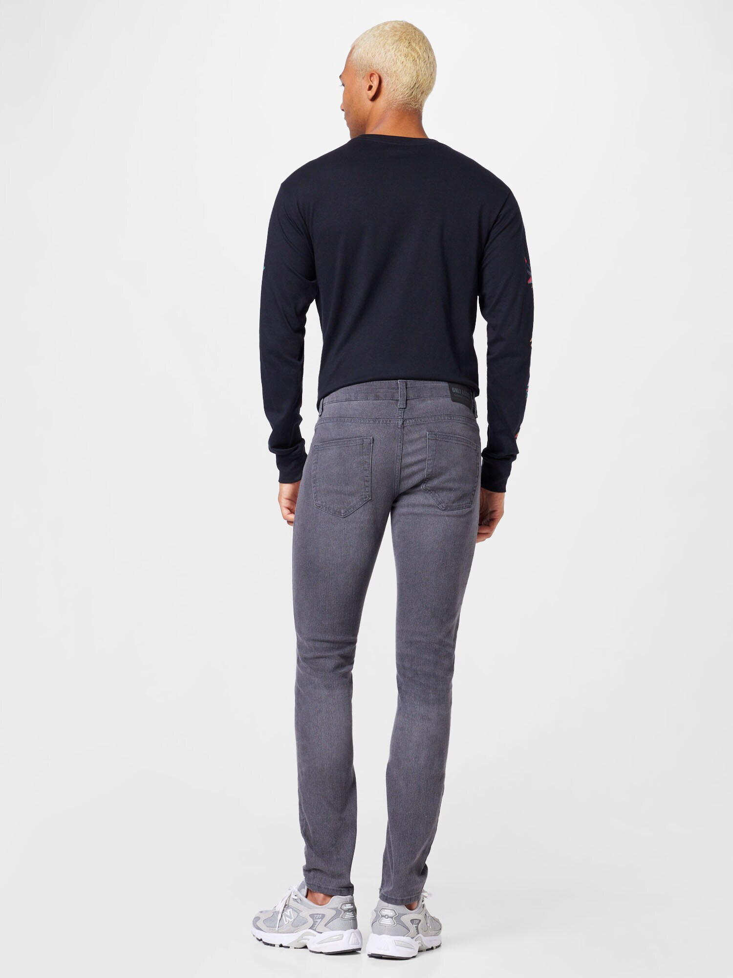 Only & Sons Jeans 'Loom' gri denim - Pled.ro