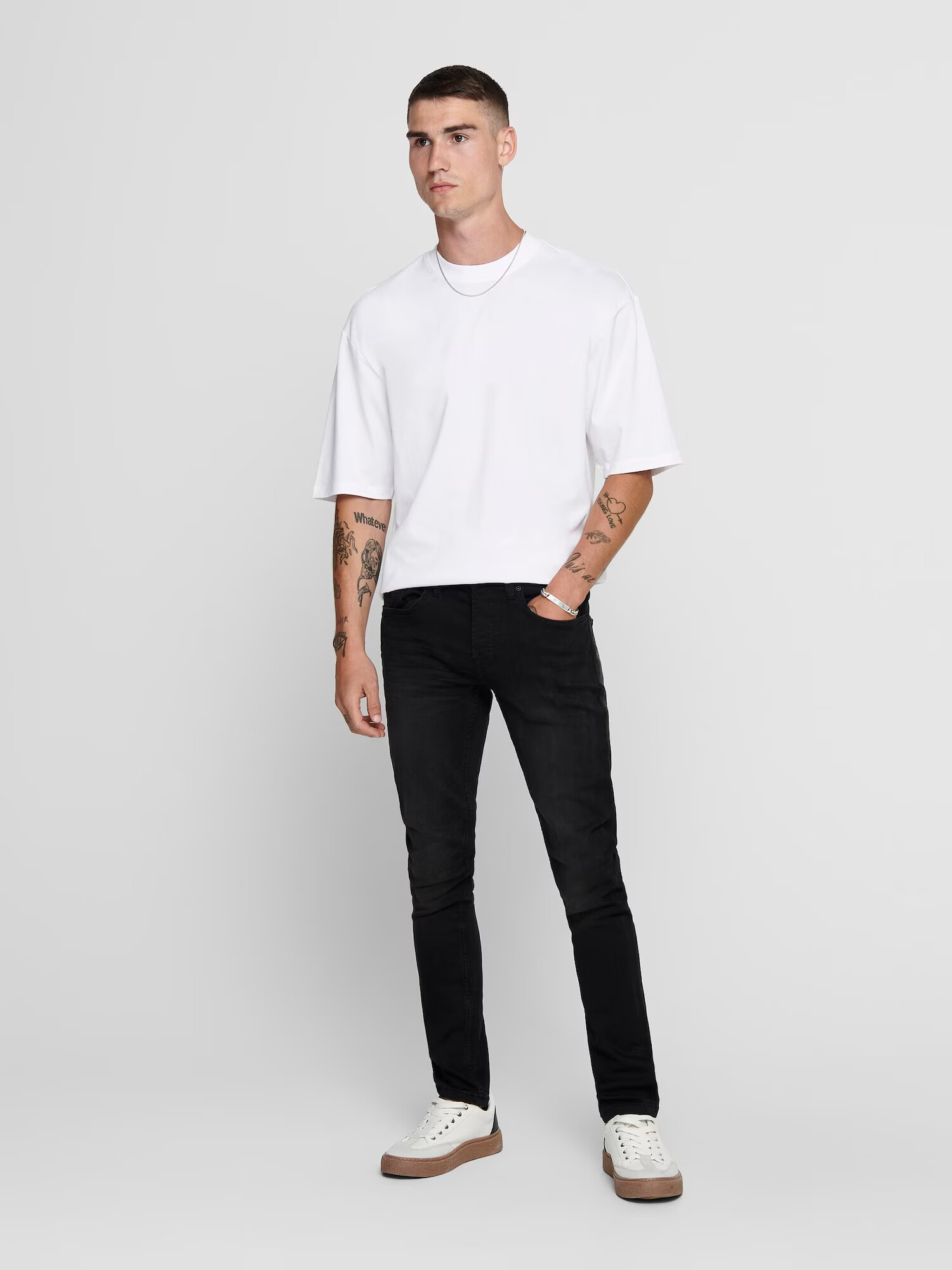 Only & Sons Jeans 'Loom' negru denim - Pled.ro