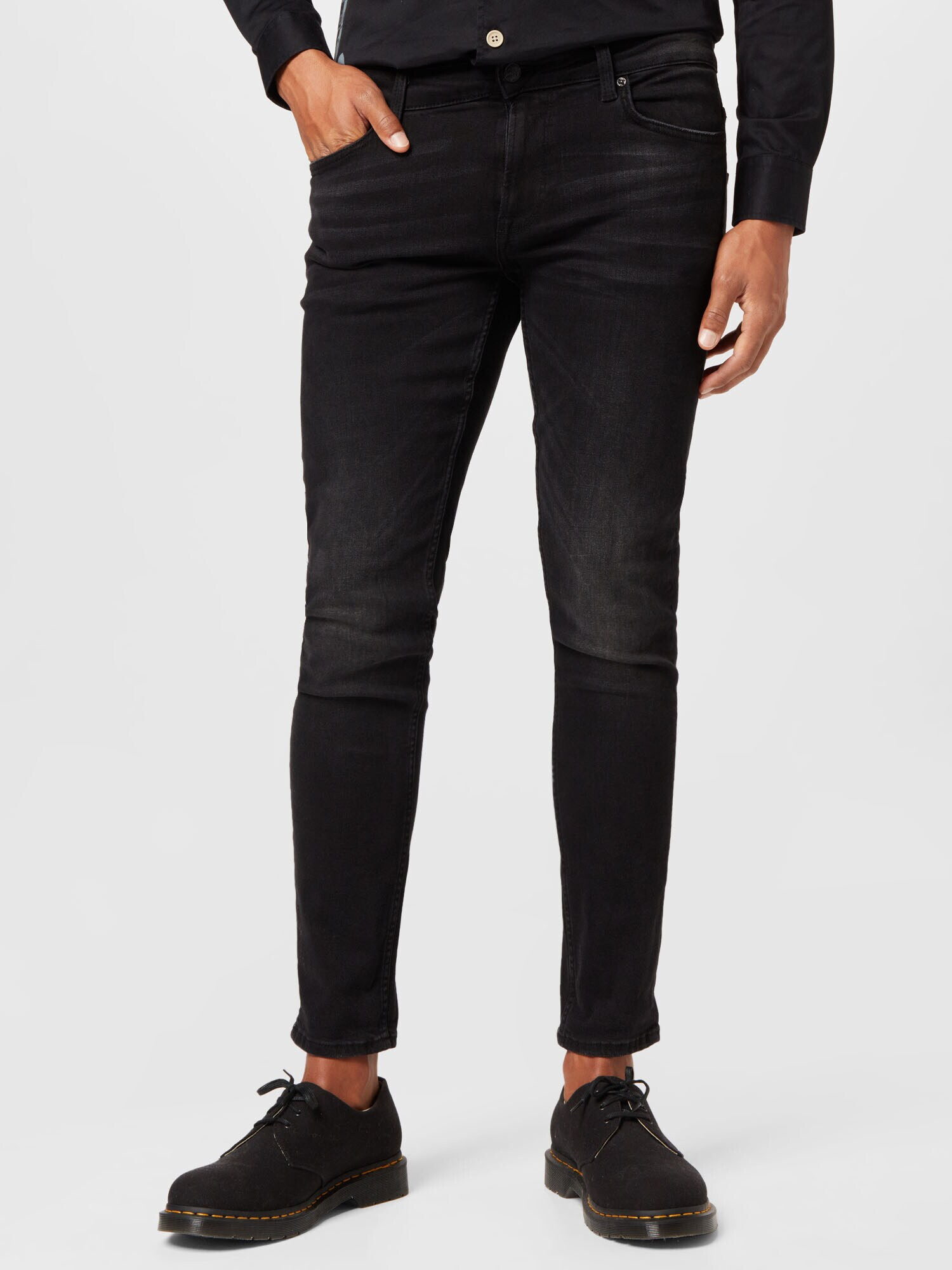 Only & Sons Jeans 'LOOM' negru denim - Pled.ro