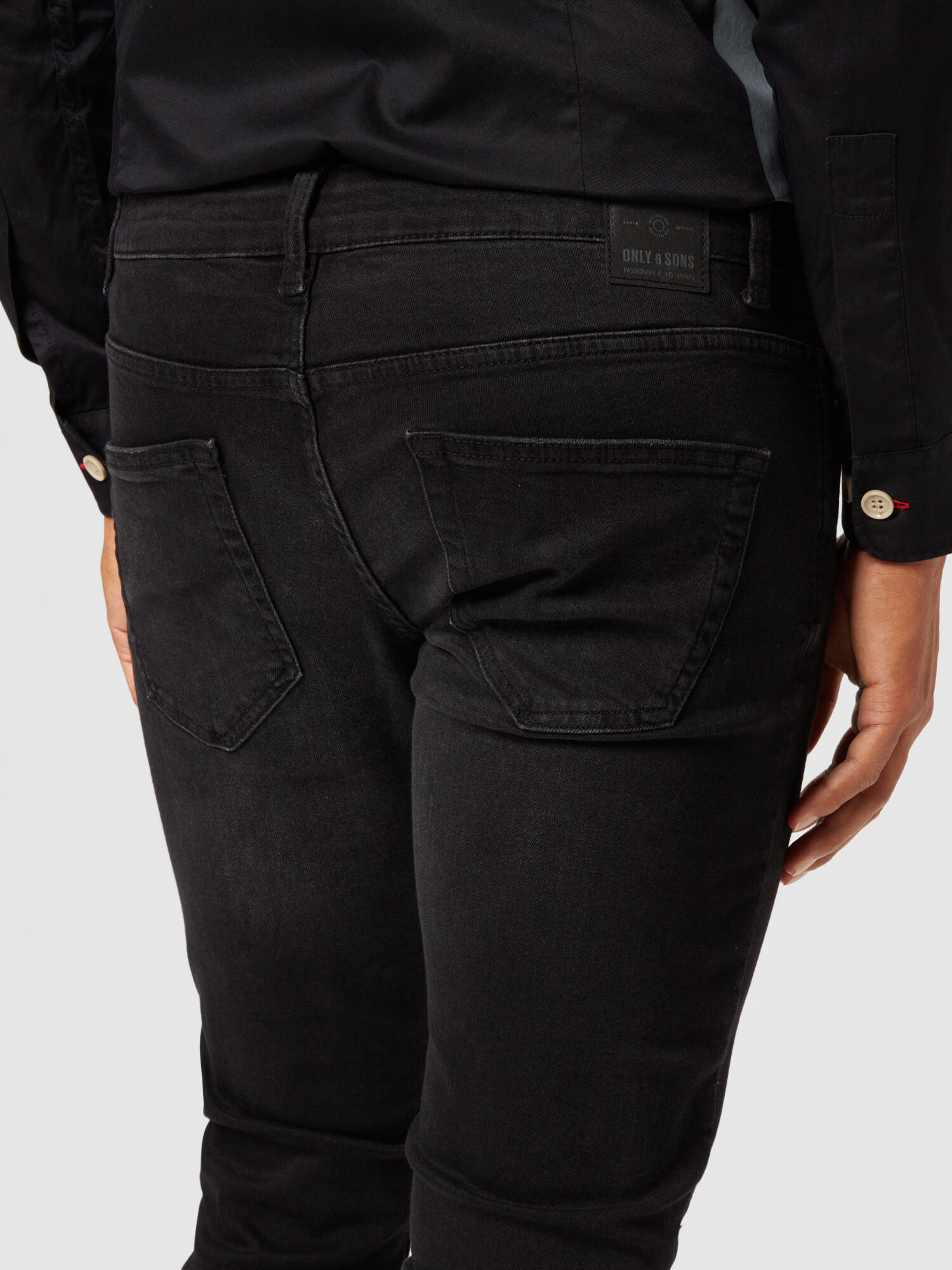 Only & Sons Jeans 'LOOM' negru denim - Pled.ro