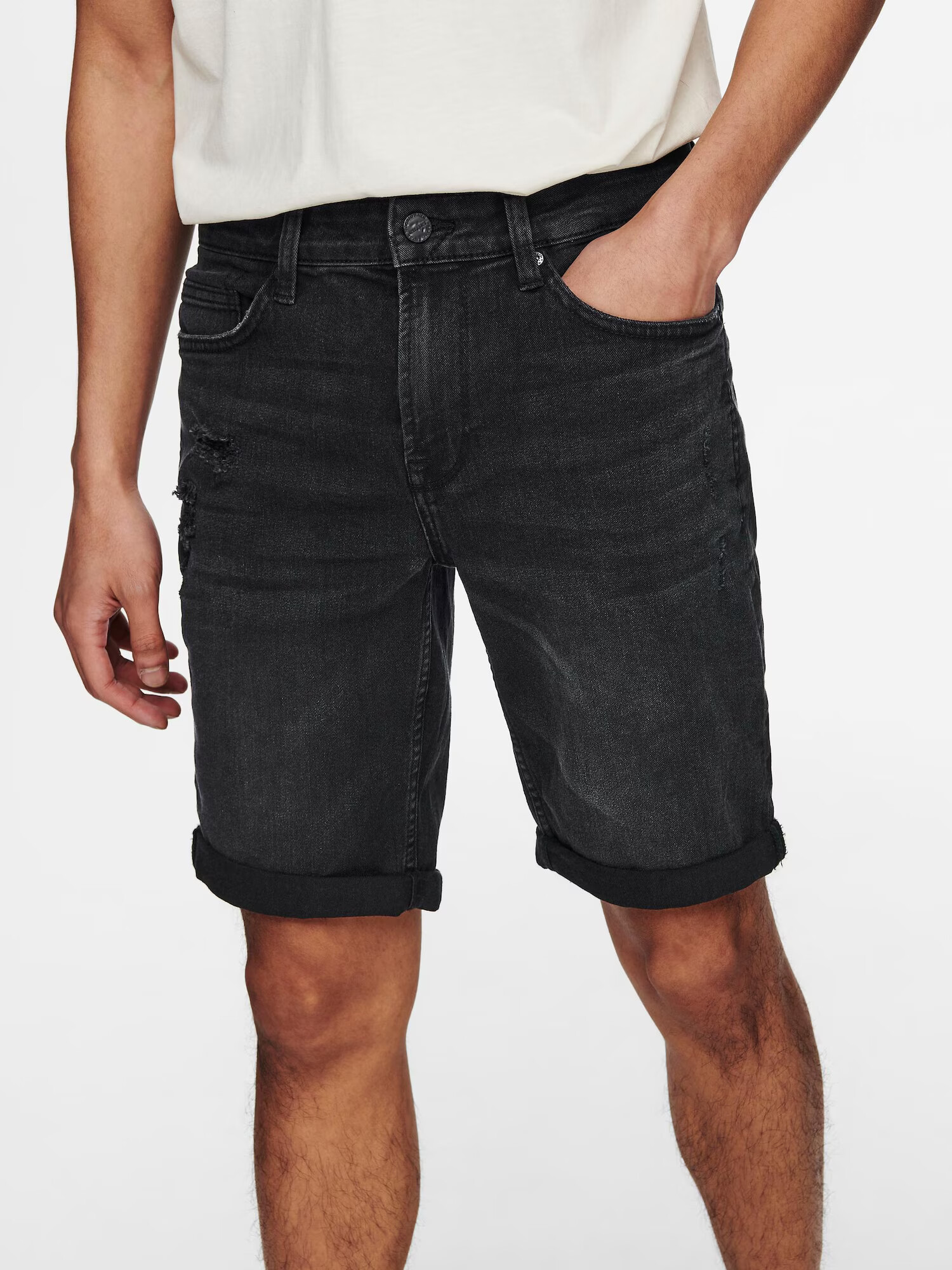 Only & Sons Jeans negru denim - Pled.ro