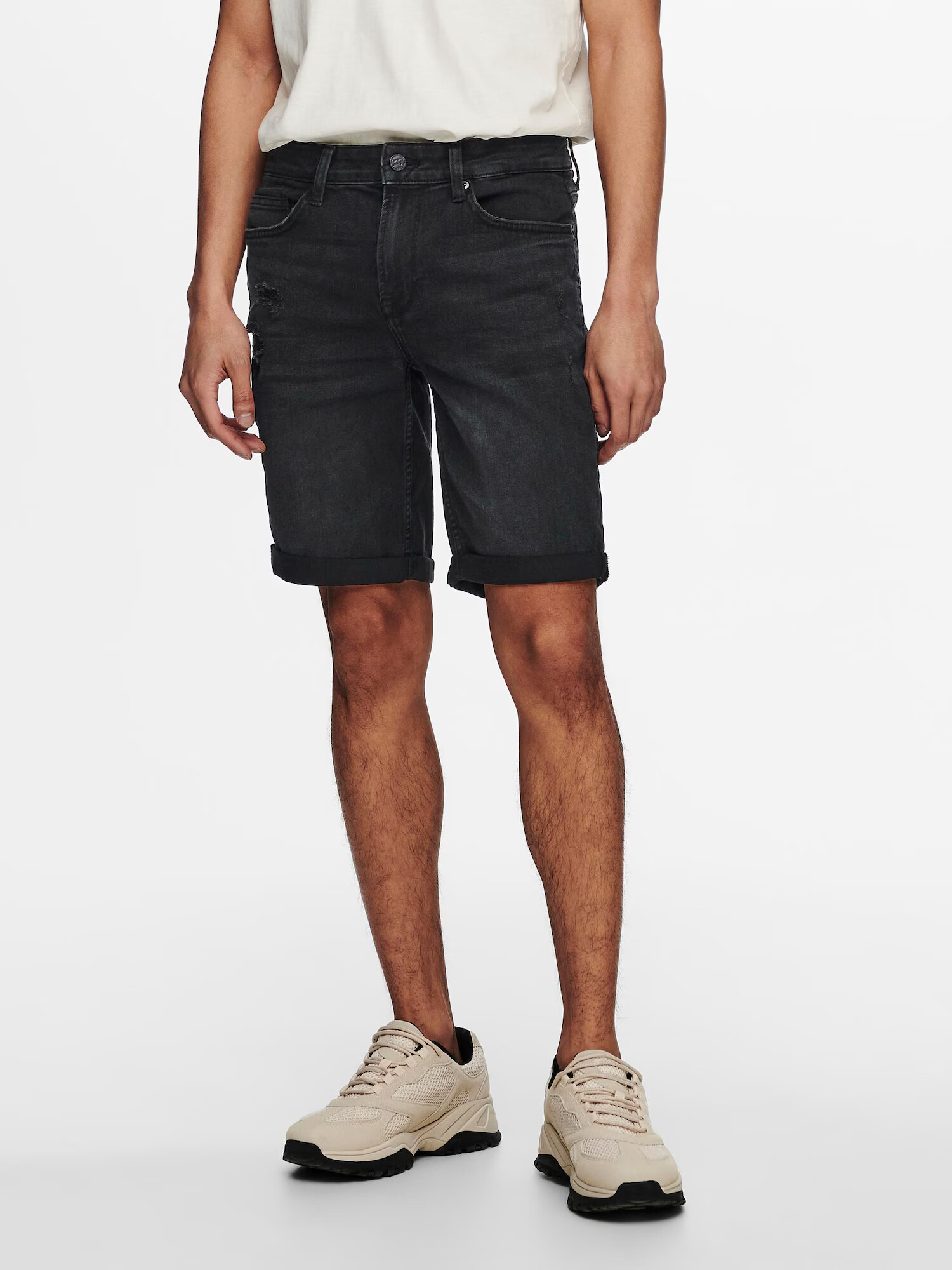 Only & Sons Jeans negru denim - Pled.ro