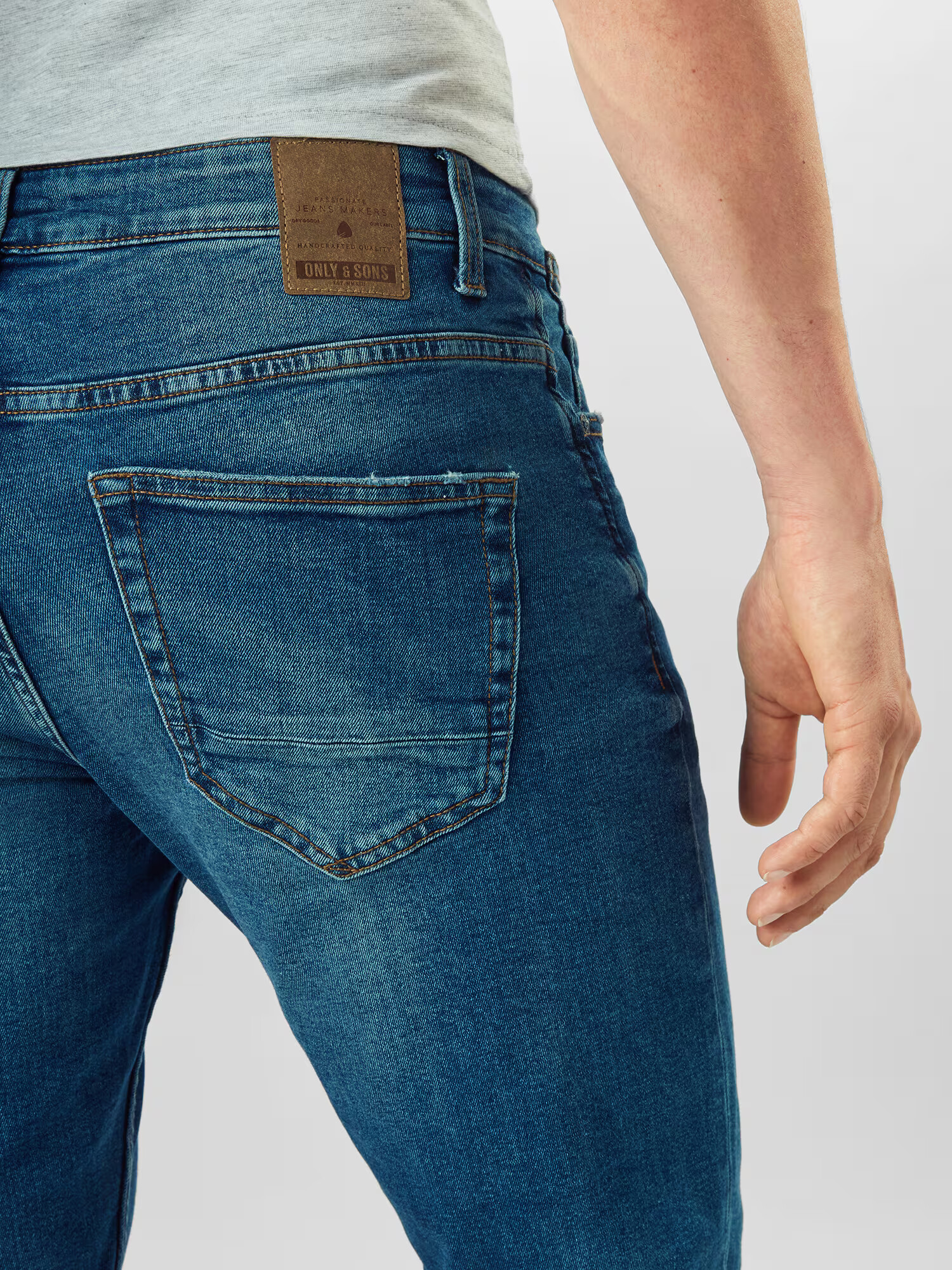 Only & Sons Jeans 'ONSWeft' albastru denim - Pled.ro