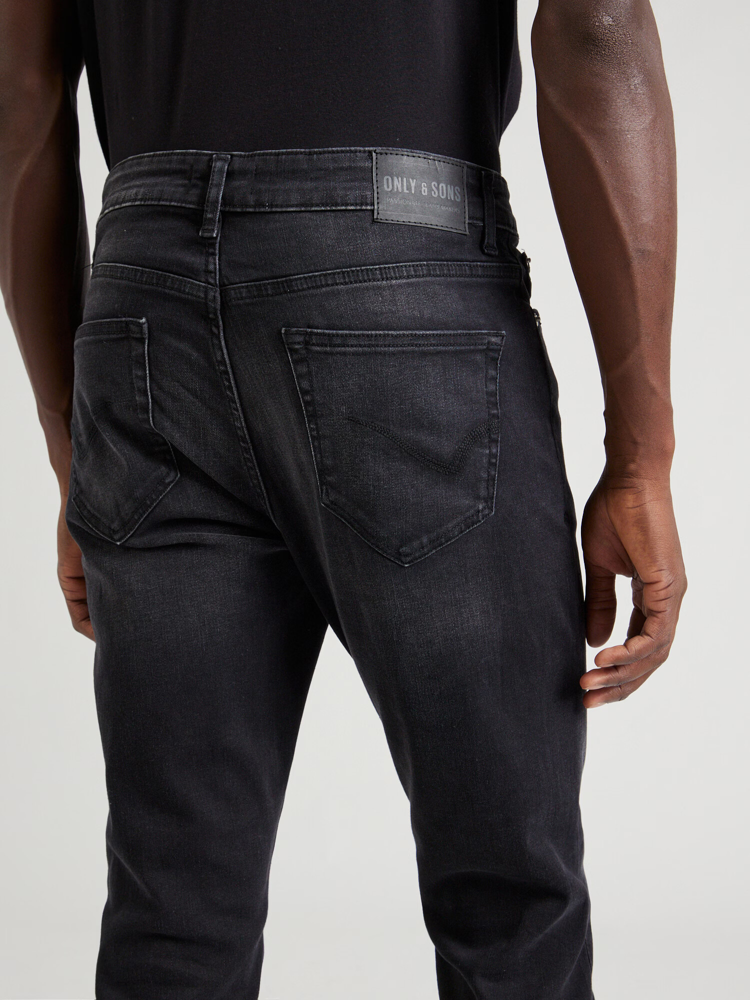 Only & Sons Jeans 'Rope' negru denim - Pled.ro