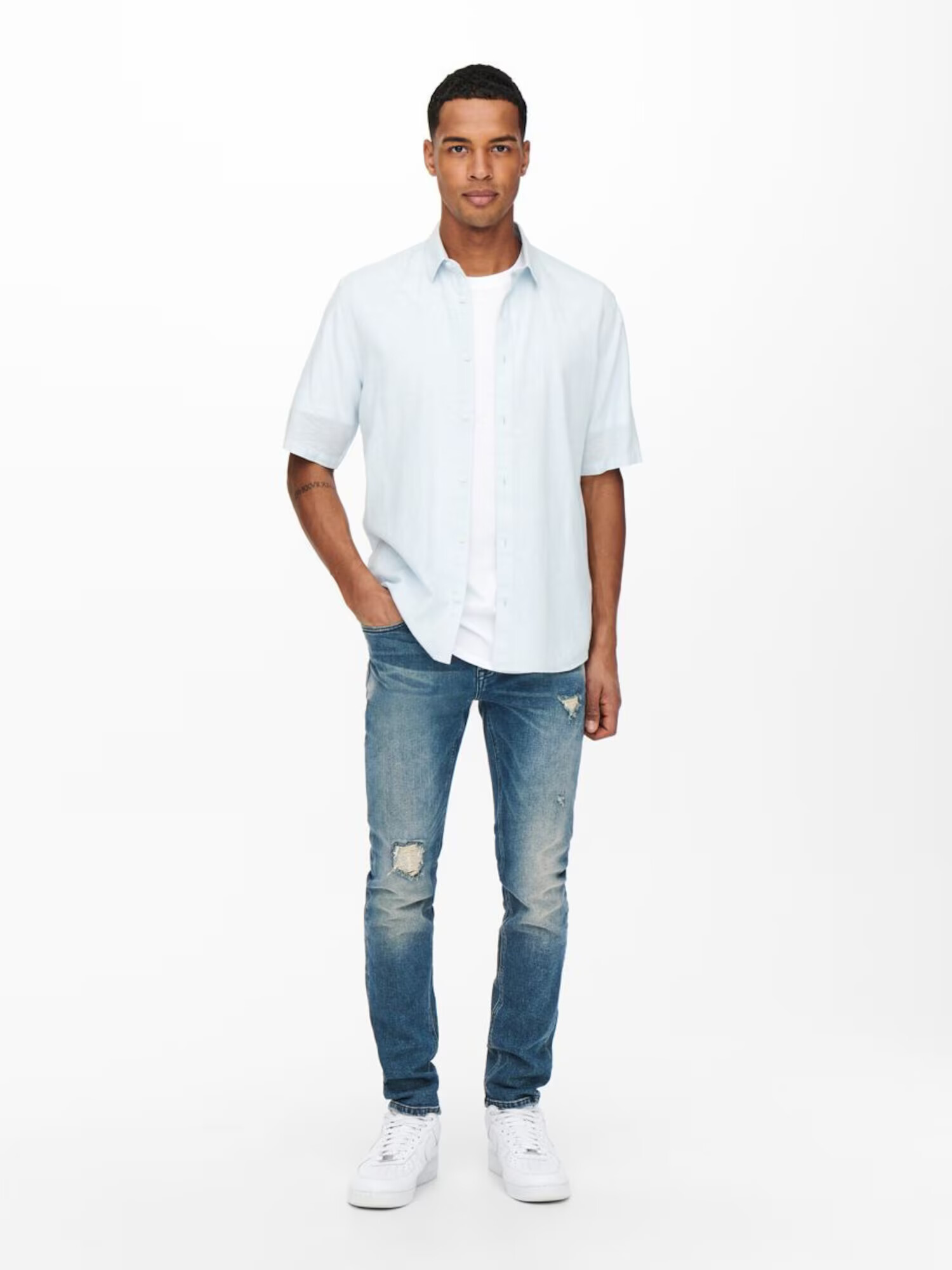 Only & Sons Jeans 'Sloom' albastru denim - Pled.ro