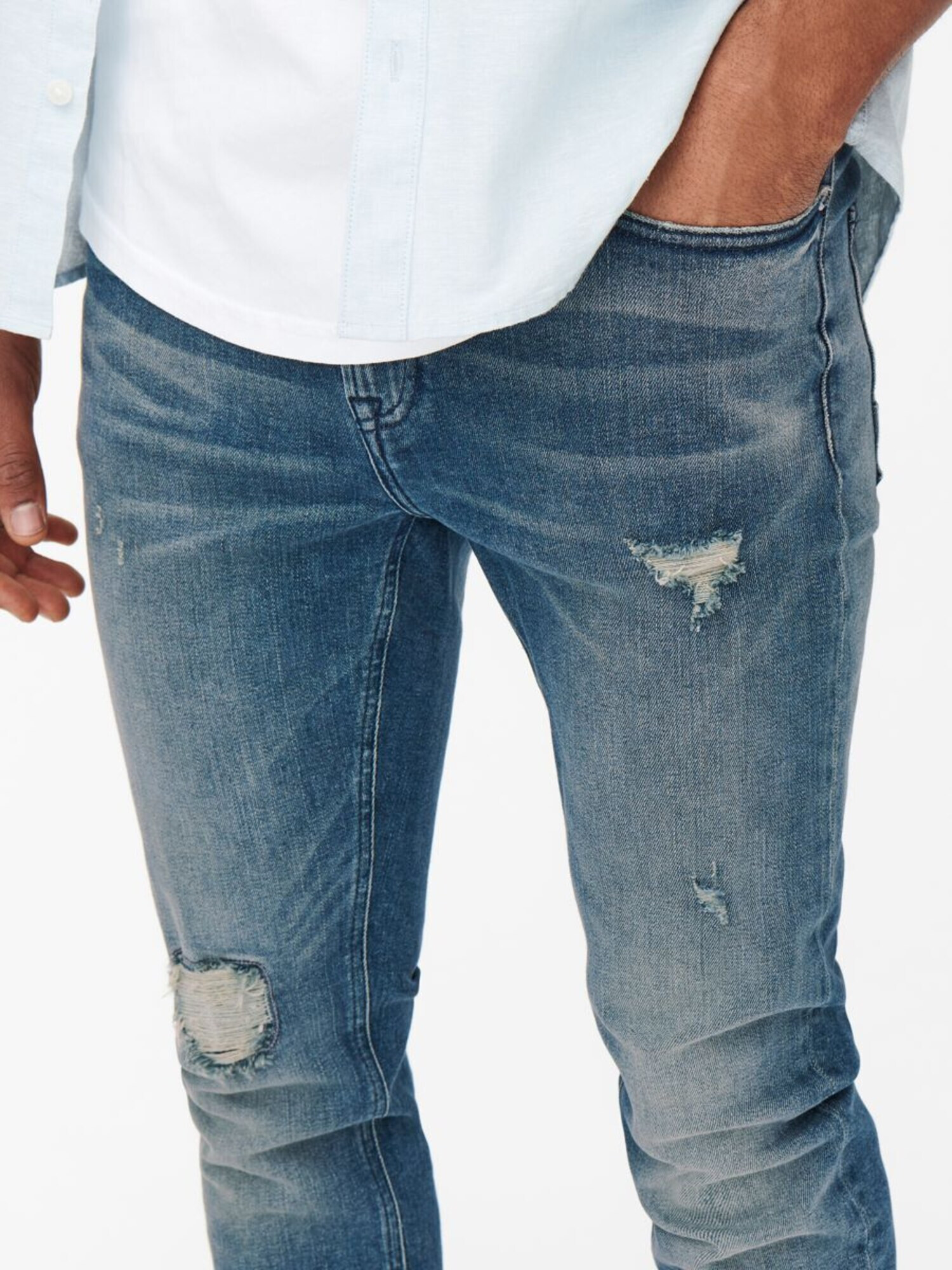 Only & Sons Jeans 'Sloom' albastru denim - Pled.ro