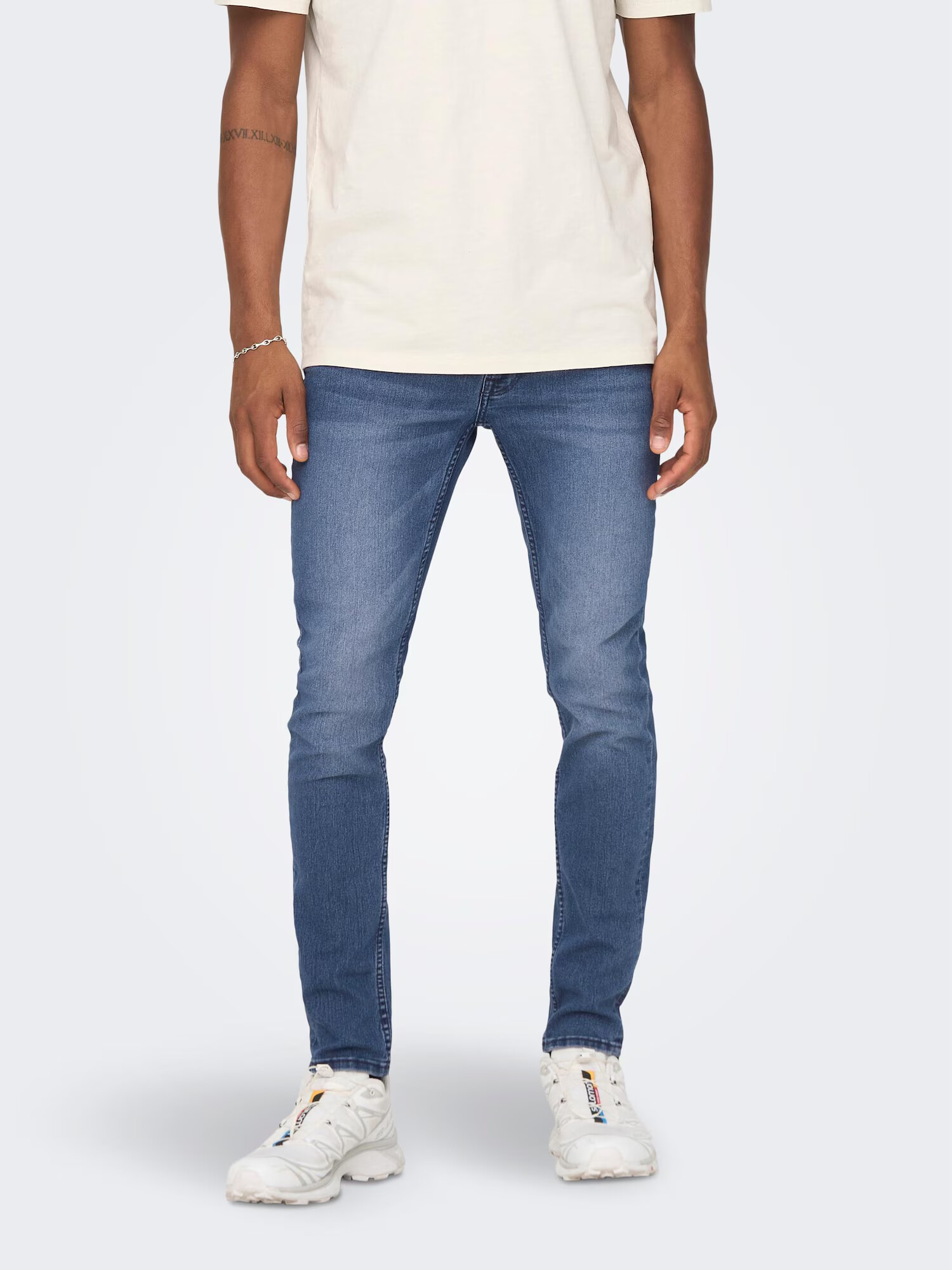 Only & Sons Jeans 'WARP' albastru denim - Pled.ro