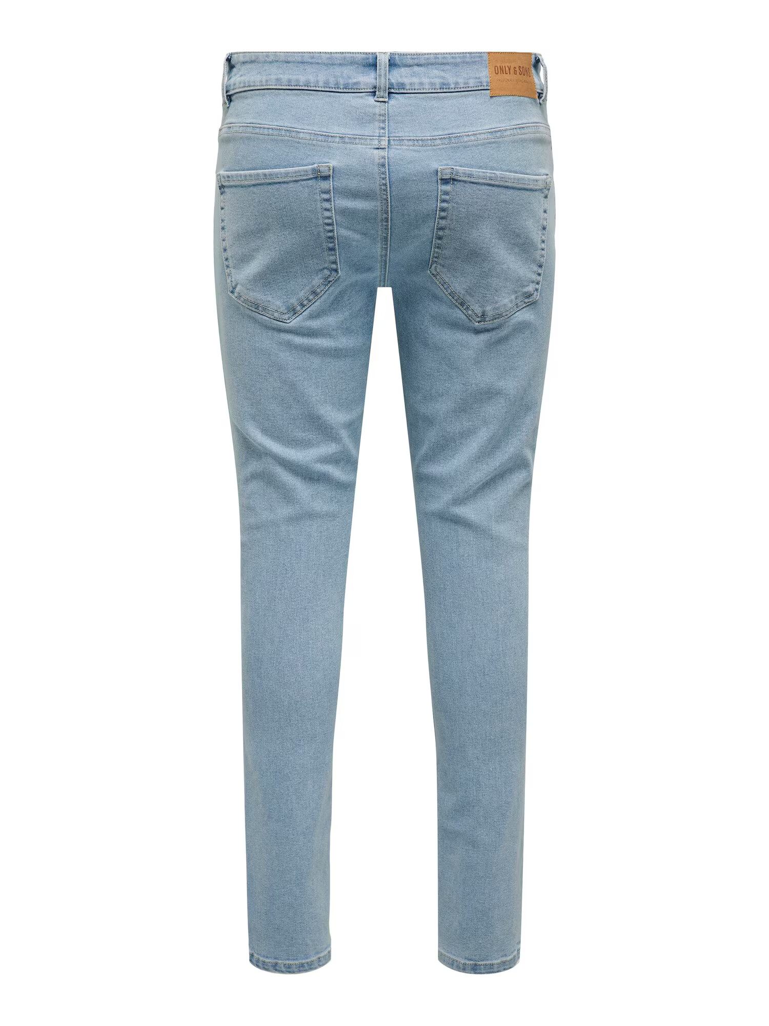 Only & Sons Jeans 'WARP' albastru denim / maro deschis - Pled.ro