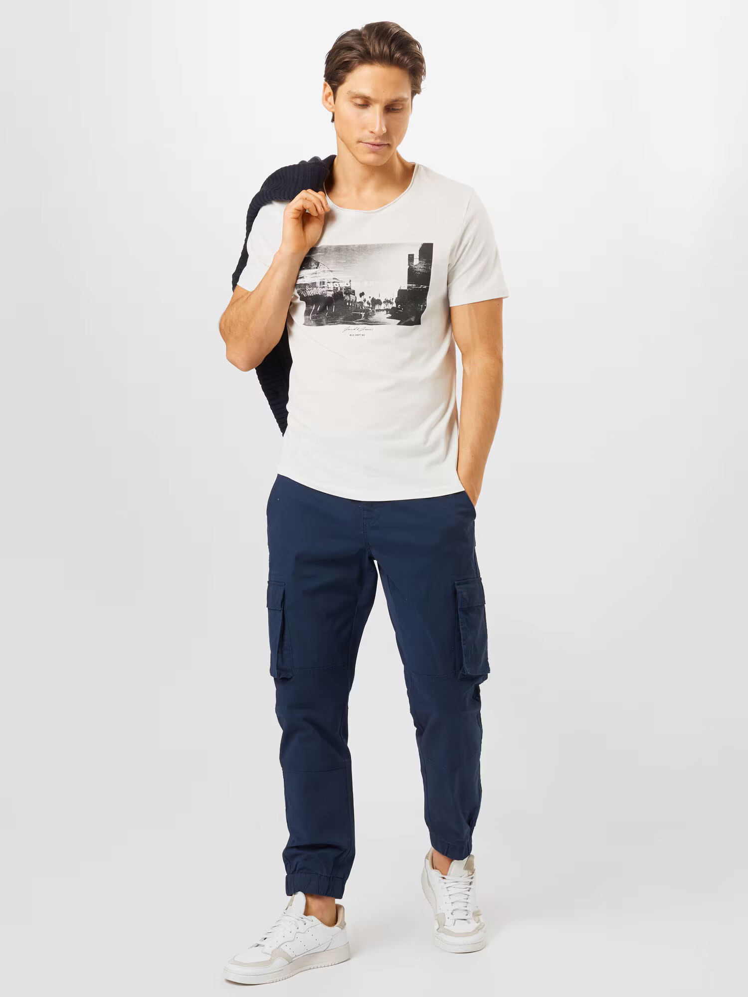 Only & Sons Pantaloni cu buzunare 'Cam Stage' bleumarin - Pled.ro