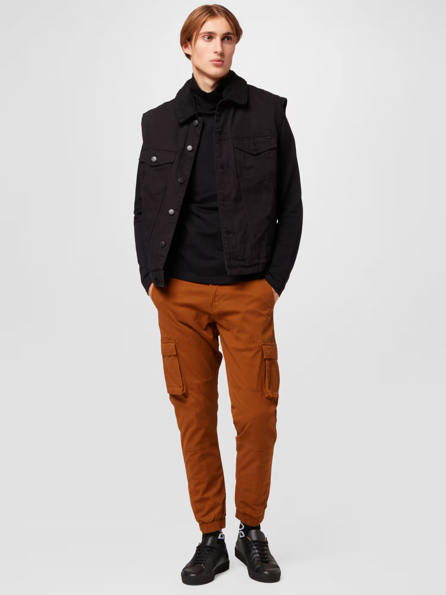 Only & Sons Pantaloni cu buzunare 'Cam Stage' maro - Pled.ro