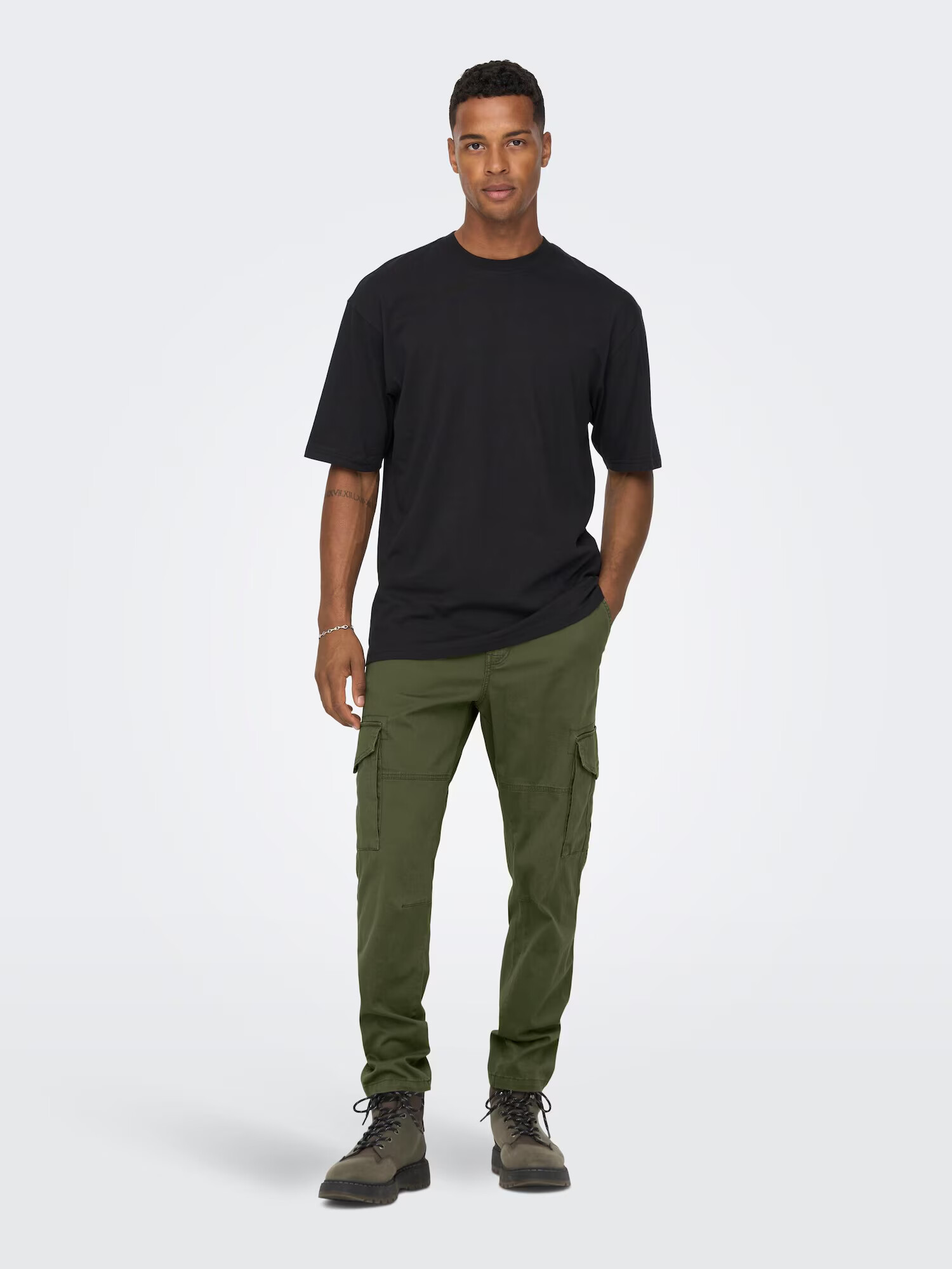 Only & Sons Pantaloni cu buzunare 'Dean' oliv - Pled.ro