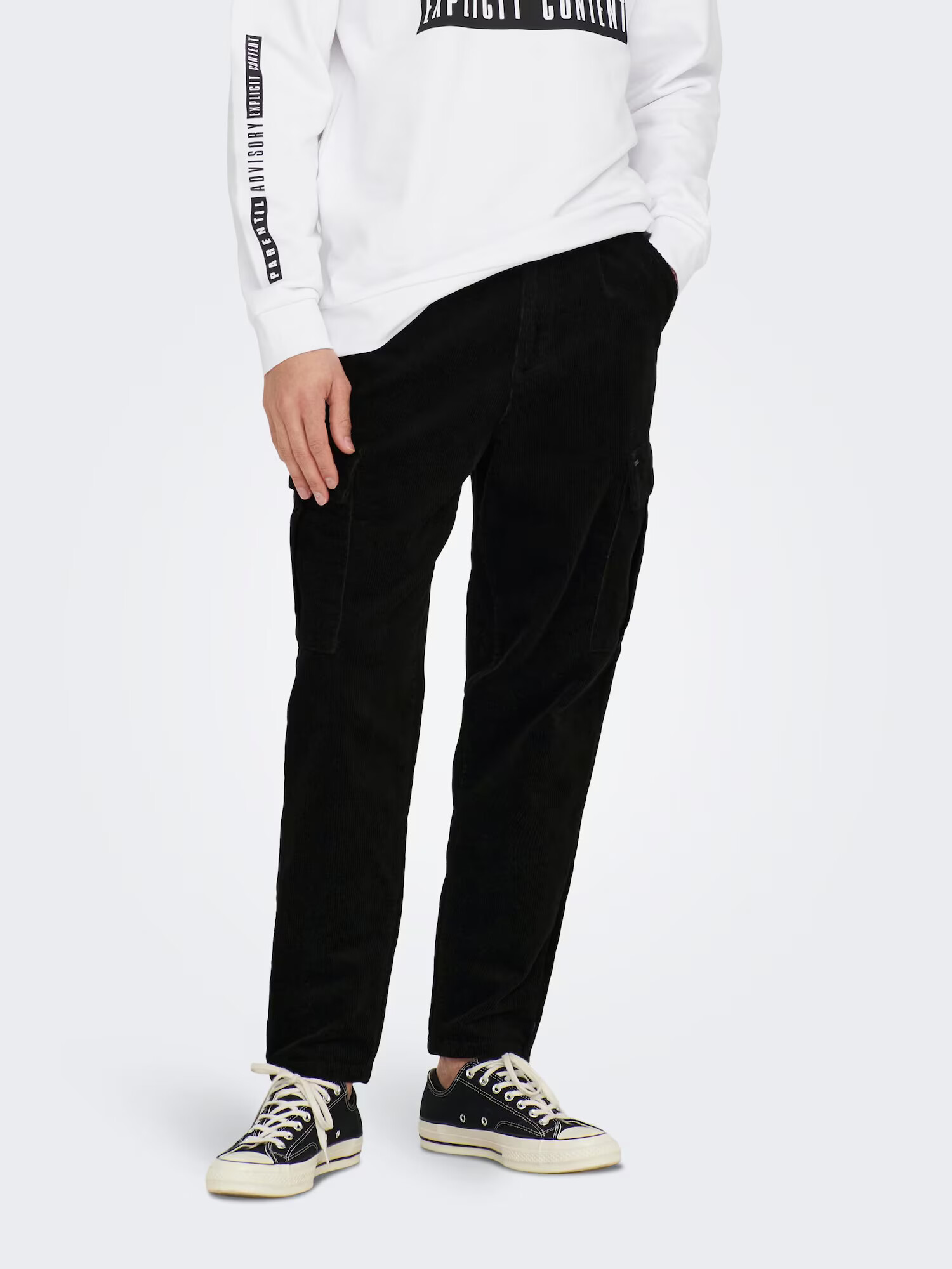 Only & Sons Pantaloni cu buzunare 'Dew' negru - Pled.ro