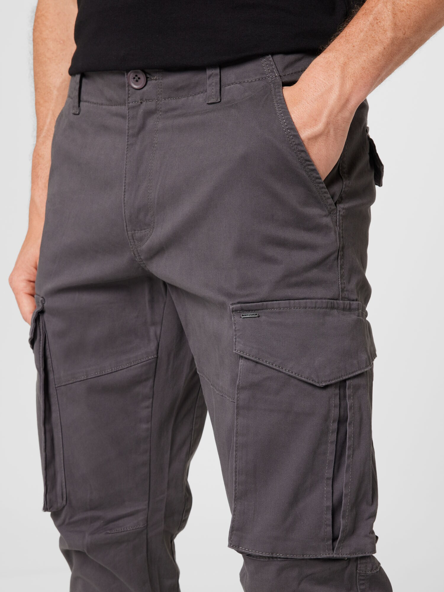 Only & Sons Pantaloni cu buzunare 'KIM' gri metalic - Pled.ro