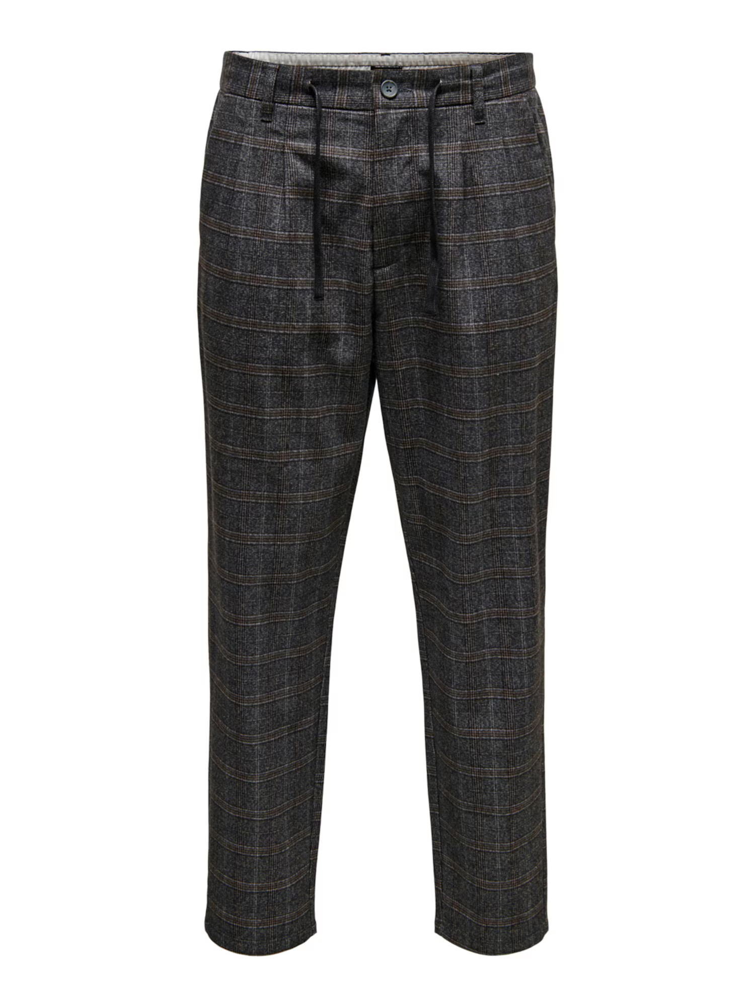 Only & Sons Pantaloni cutați 'DEW' albastru închis / maro / gri - Pled.ro