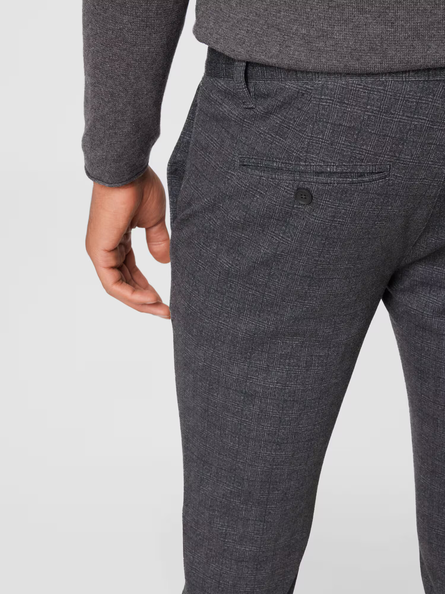 Only & Sons Pantaloni eleganți 'Mark' gri amestecat / negru - Pled.ro