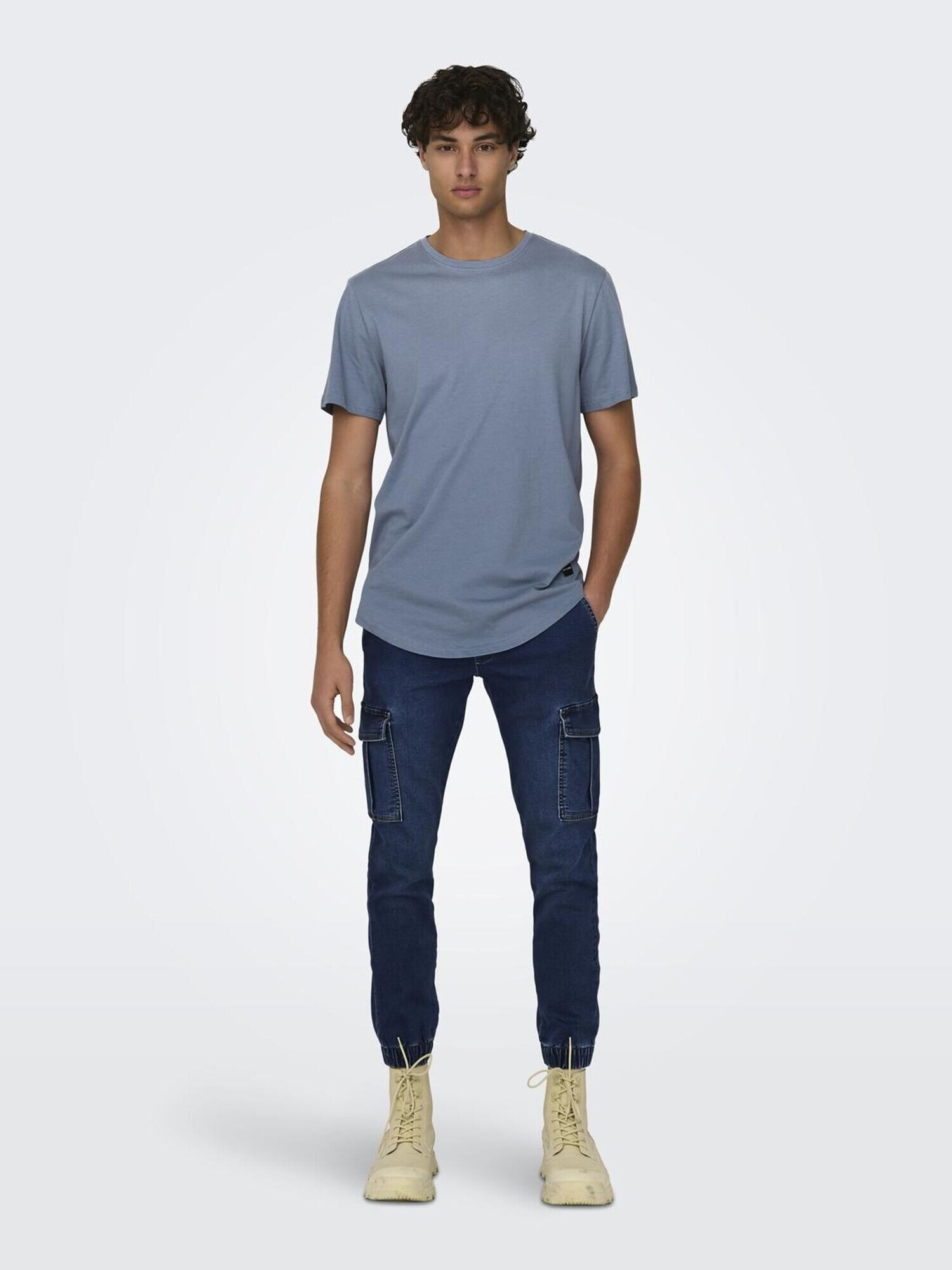 Only & Sons Pantaloni eleganți 'WEFT' albastru denim - Pled.ro