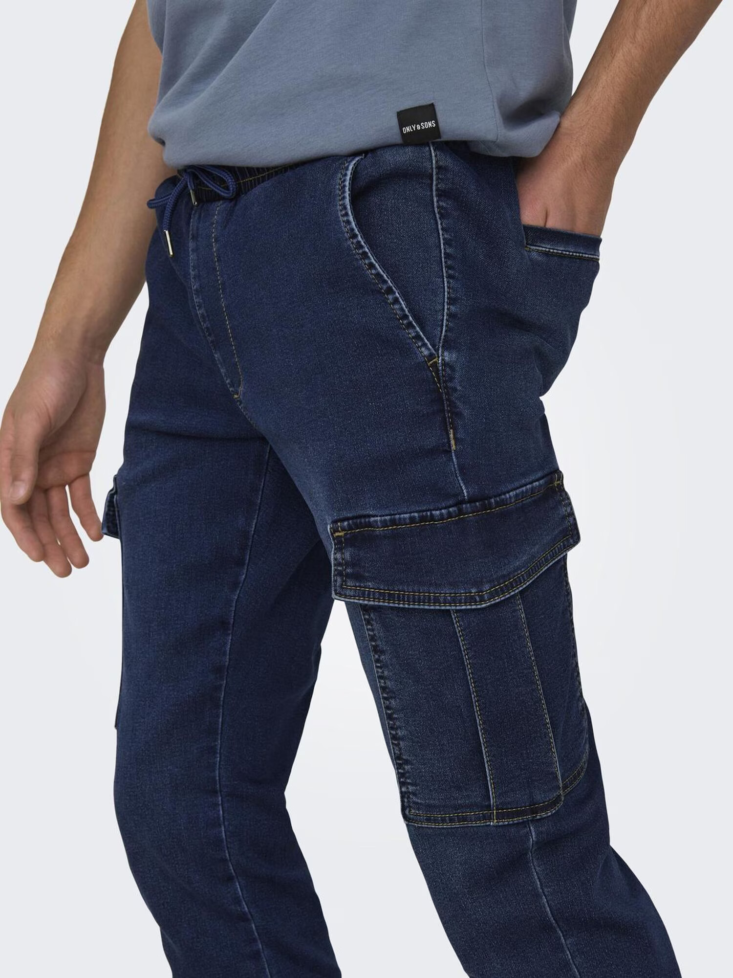 Only & Sons Pantaloni eleganți 'WEFT' albastru denim - Pled.ro