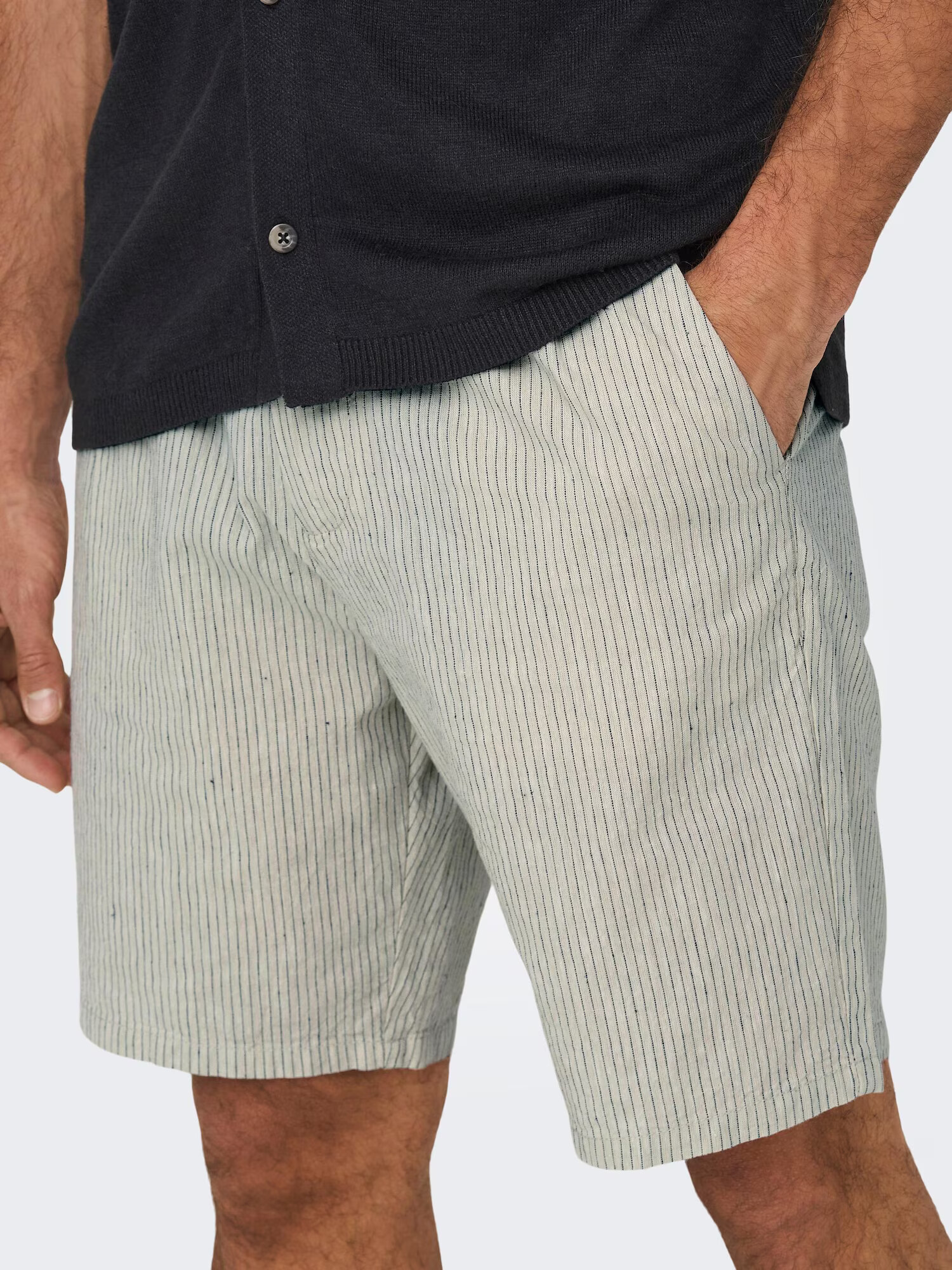 Only & Sons Pantaloni 'Linus' gri fumuriu / gri deschis - Pled.ro