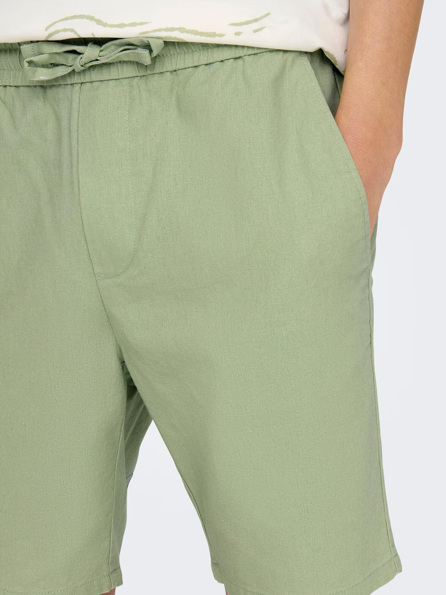 Only & Sons Pantaloni 'Linus' verde - Pled.ro