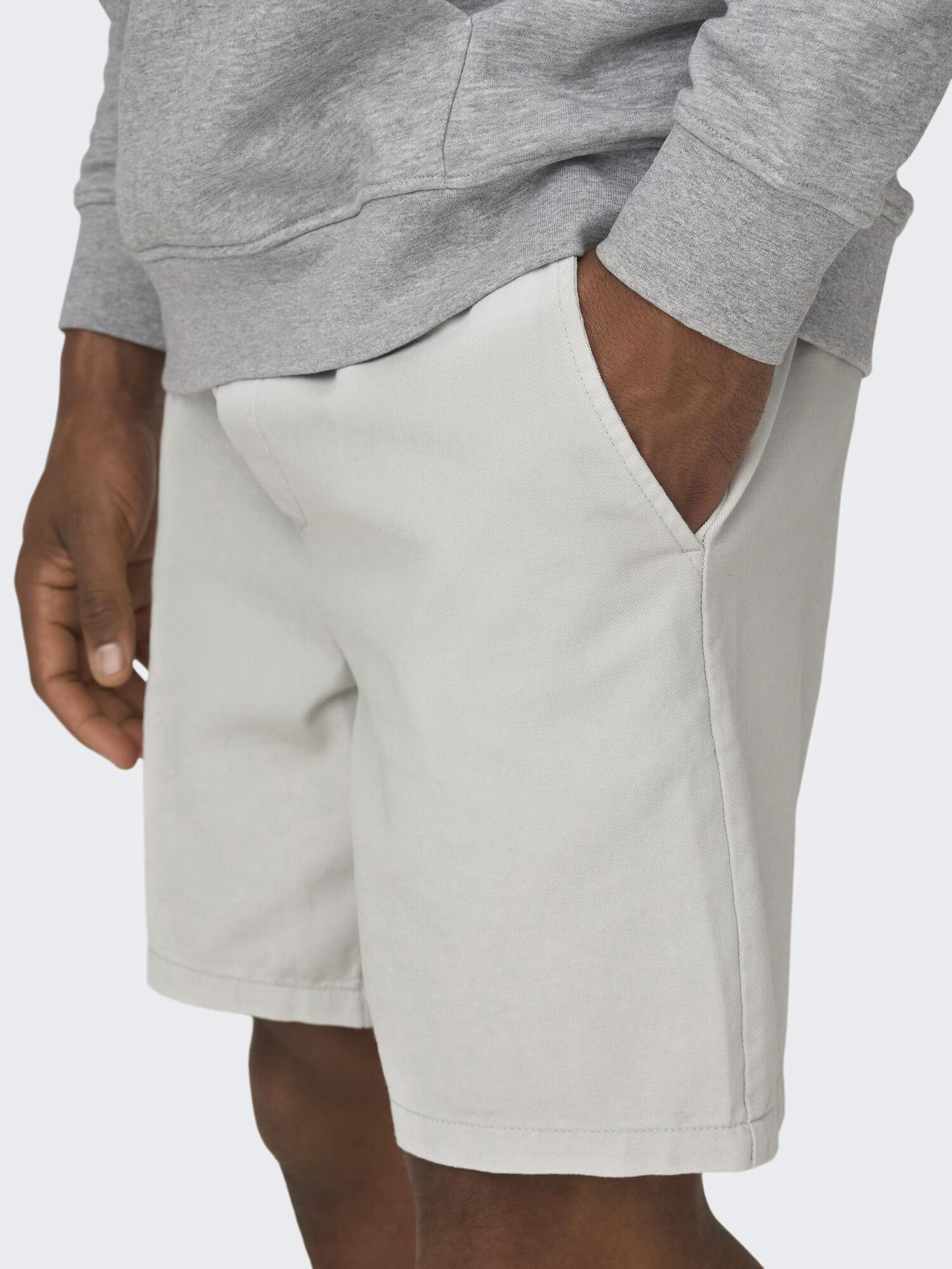 Only & Sons Pantaloni 'TEL' gri deschis - Pled.ro