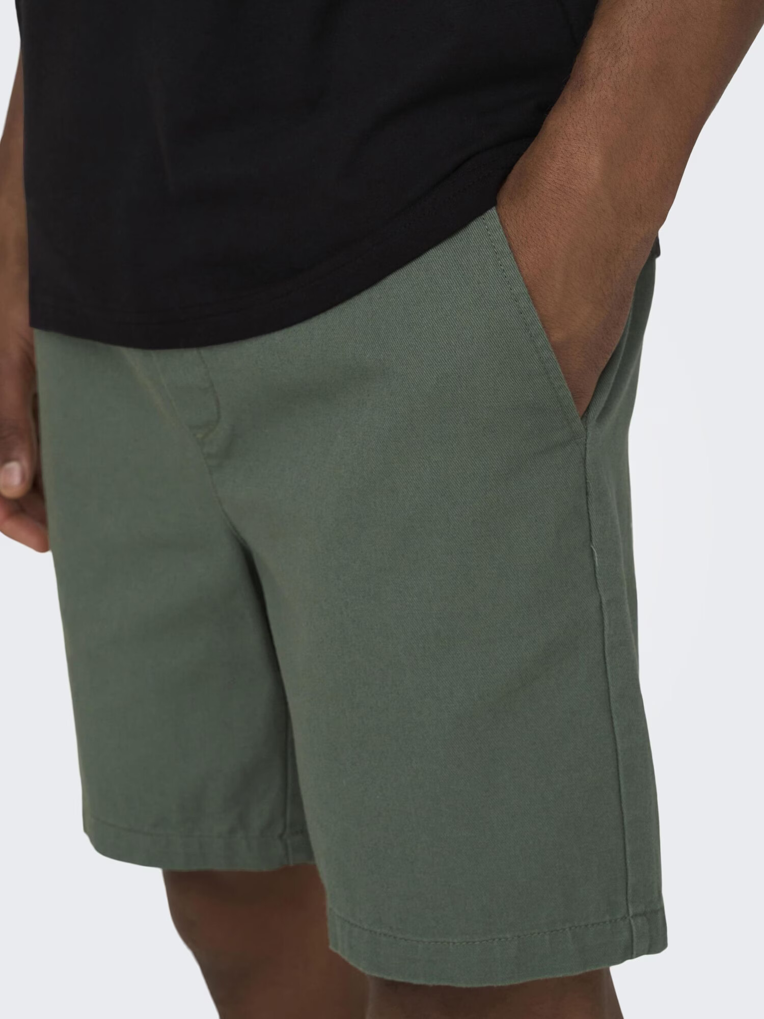 Only & Sons Pantaloni 'Tel' verde închis - Pled.ro