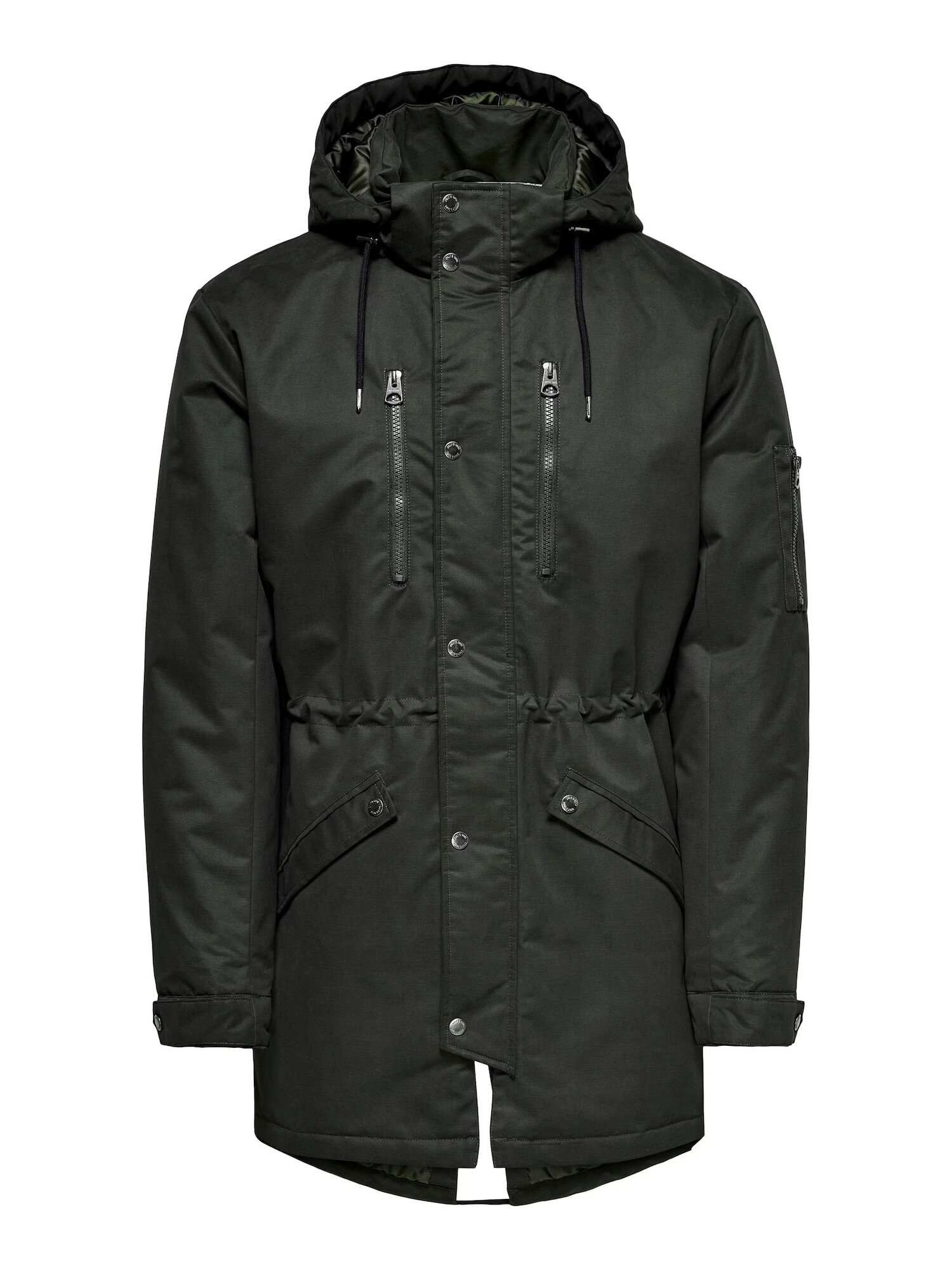 Only & Sons Parka de iarnă 'Klaus' verde închis - Pled.ro