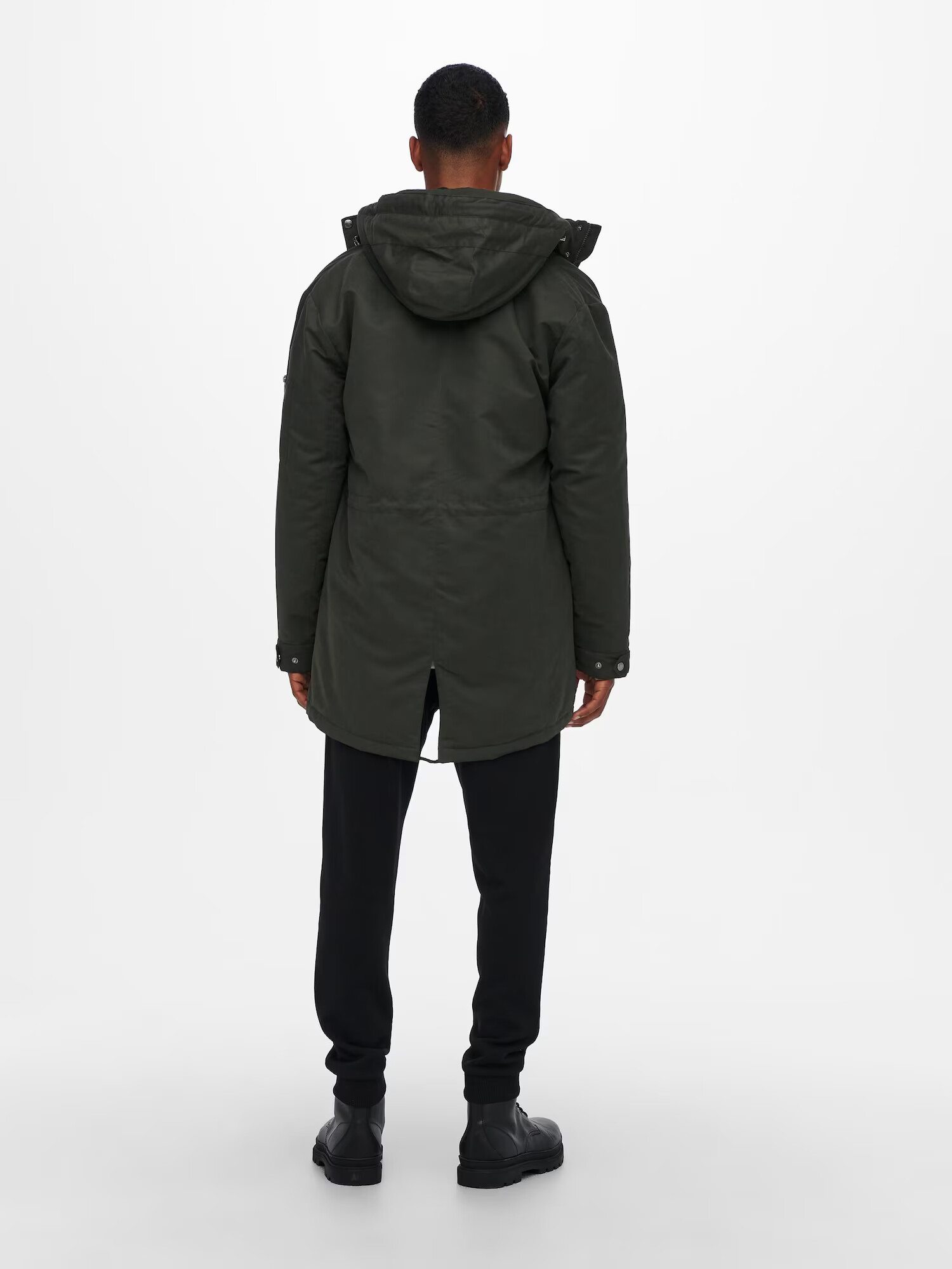 Only & Sons Parka de iarnă 'Klaus' verde închis - Pled.ro