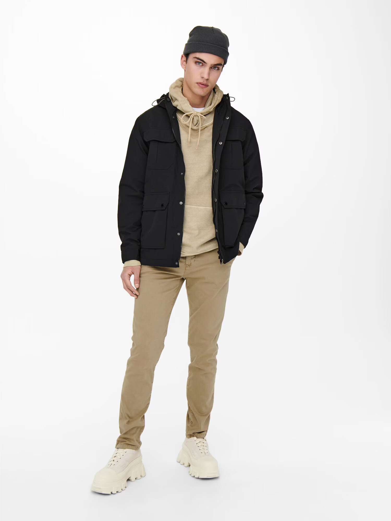 Only & Sons Parka de iarnă 'Noah' negru - Pled.ro