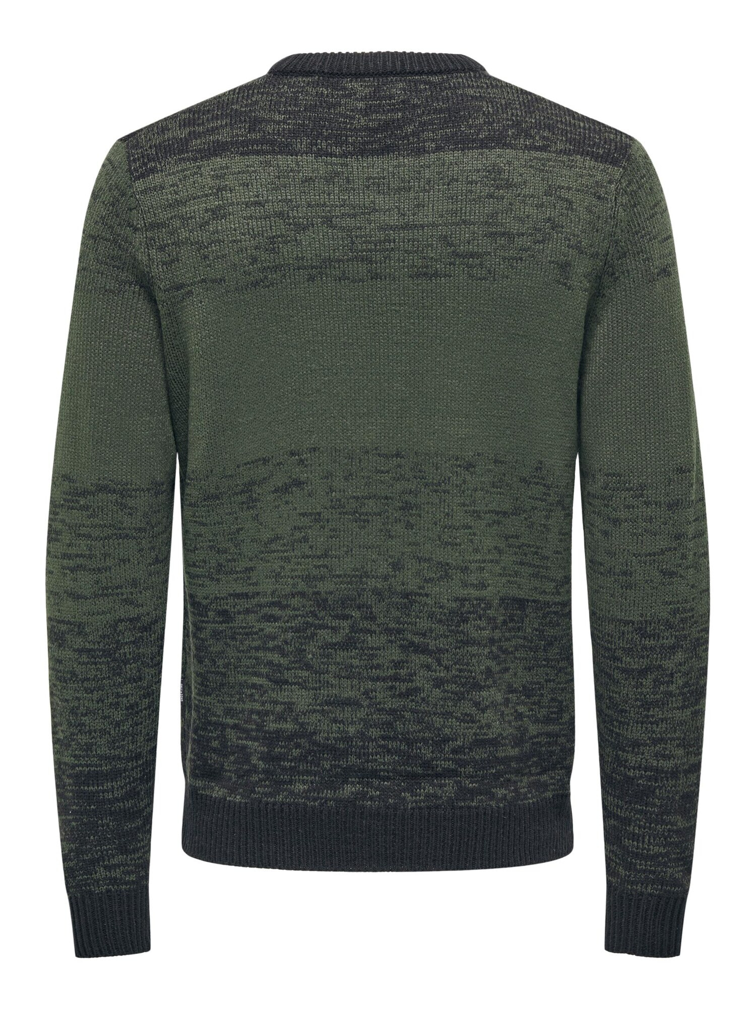 Only & Sons Pulover 'BENN' gri grafit / verde închis - Pled.ro