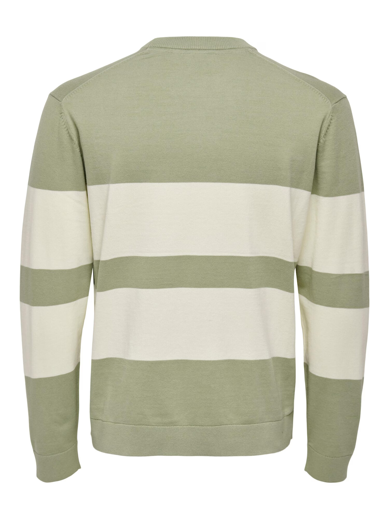 Only & Sons Pulover 'Coby' crem / verde deschis - Pled.ro