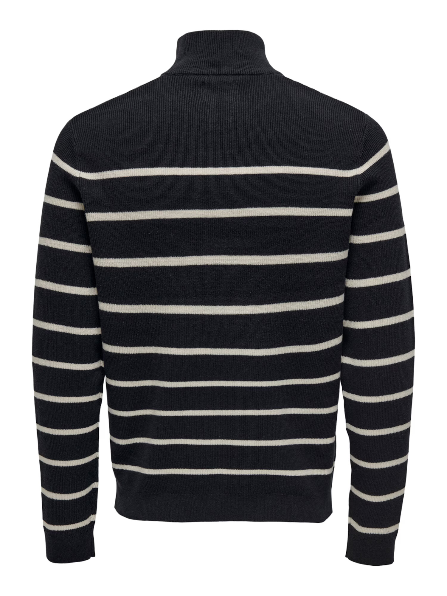 Only & Sons Pulover negru / alb - Pled.ro