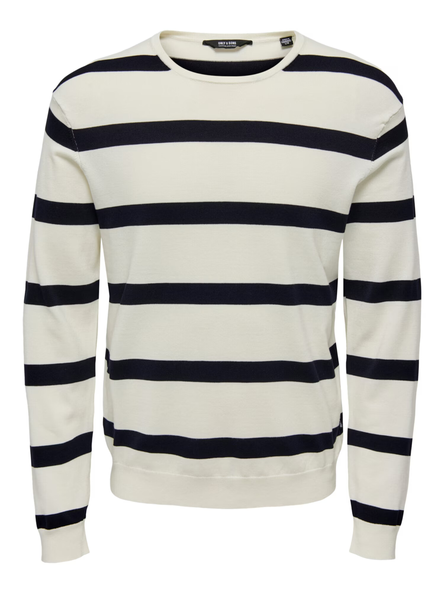 Only & Sons Pulover negru / alb - Pled.ro