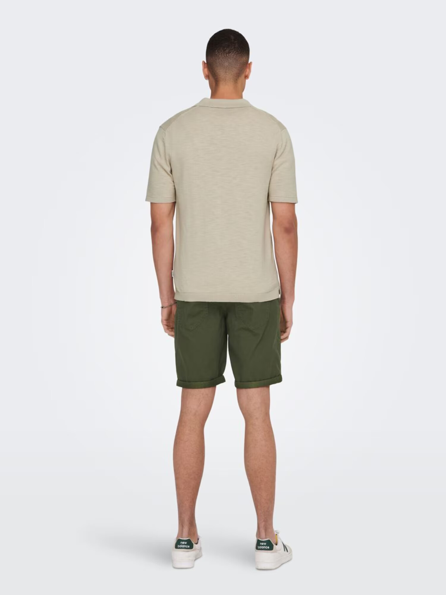 Only & Sons Tricou 'Ace' gri - Pled.ro