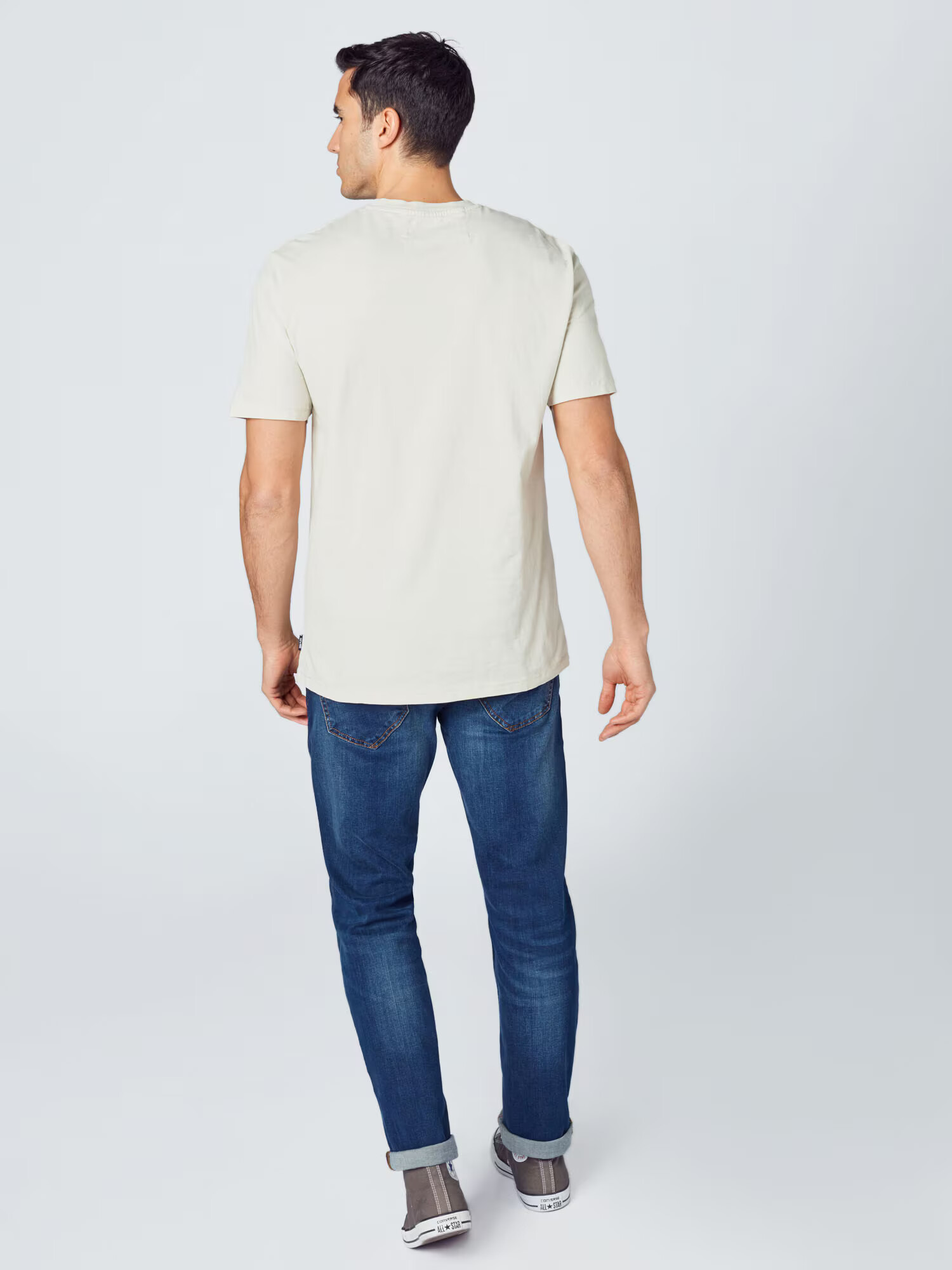 Only & Sons Tricou alb natural - Pled.ro