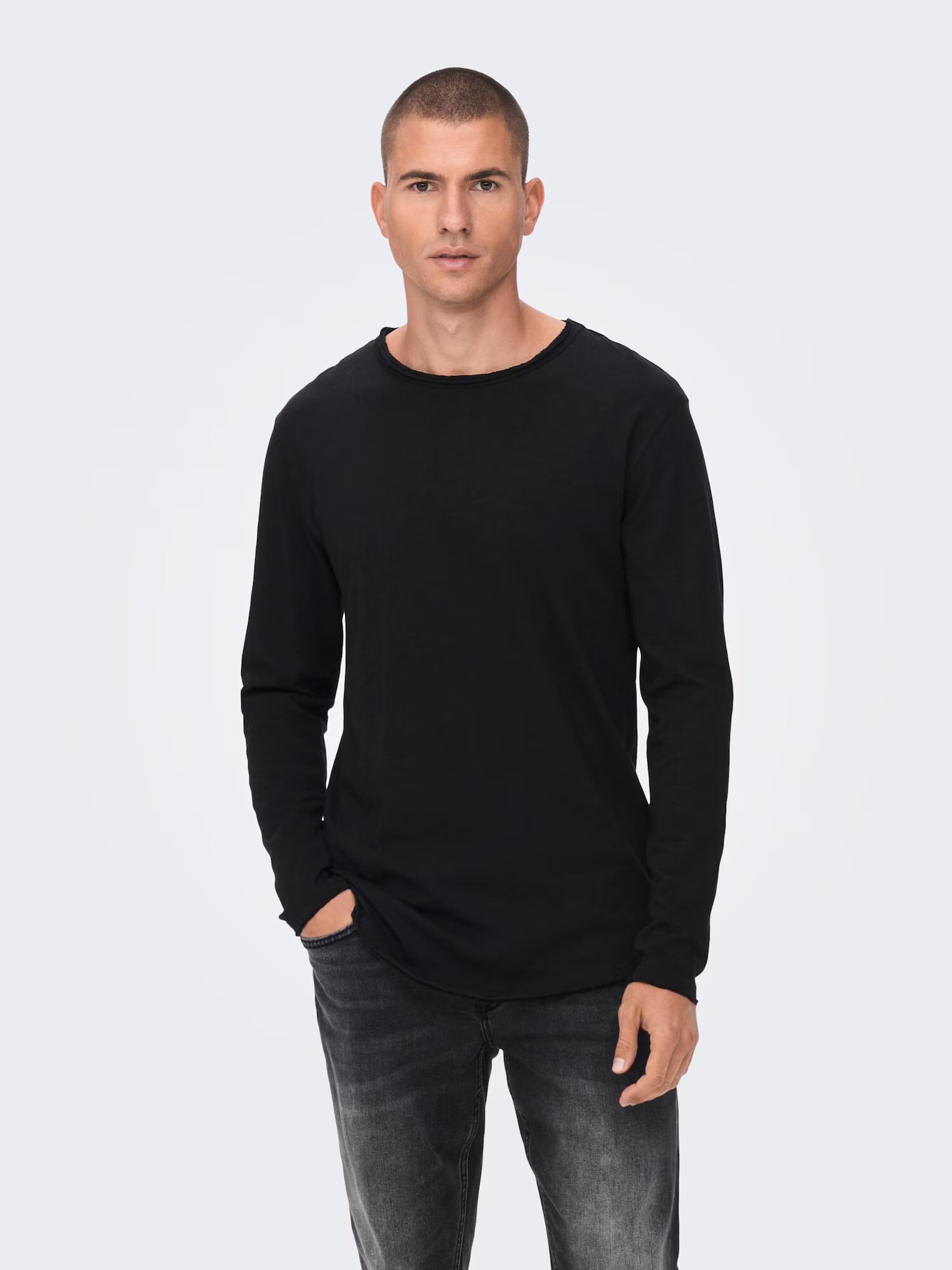 Only & Sons Tricou 'BENNE' negru - Pled.ro