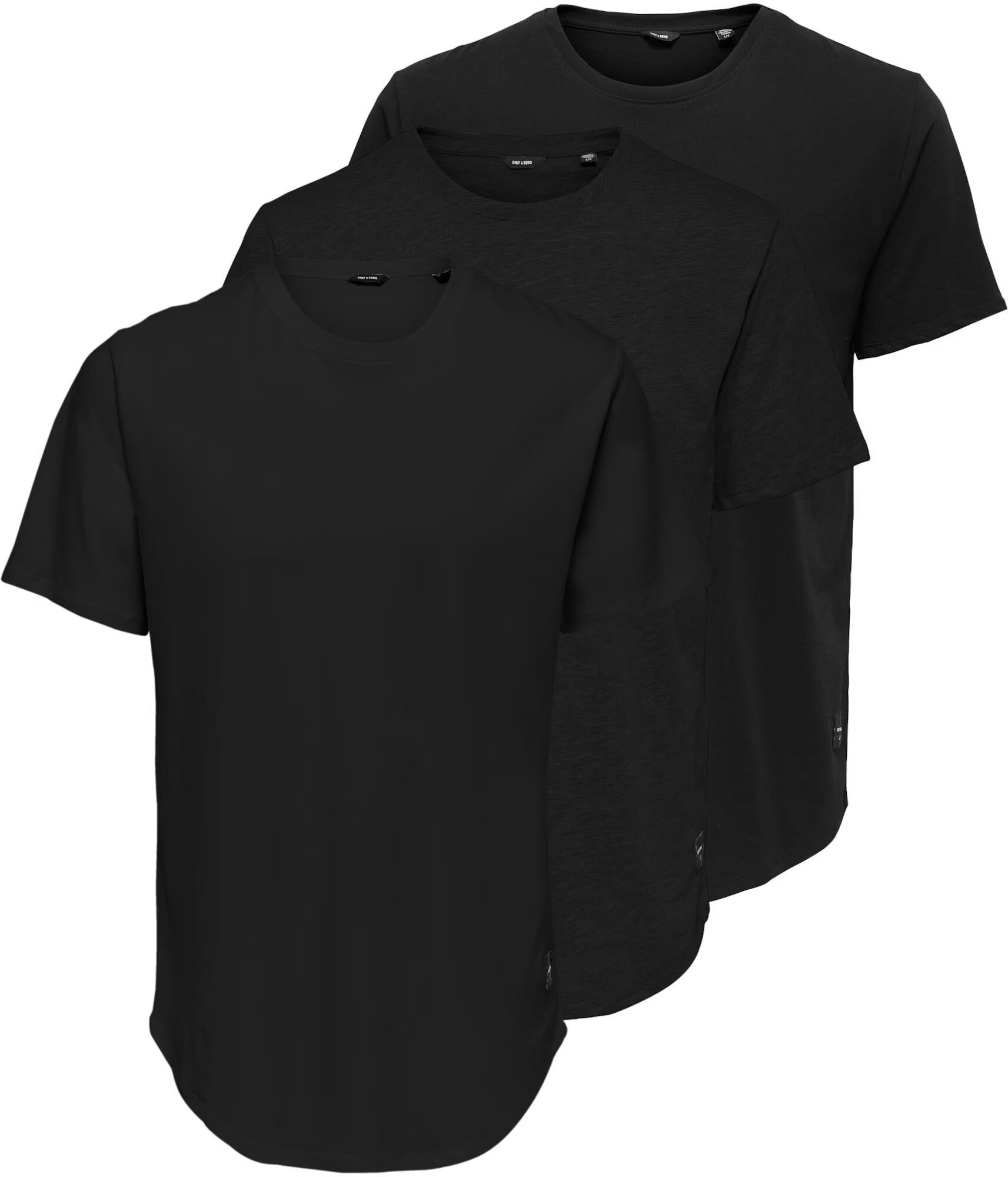 Only & Sons Tricou 'Matt' negru - Pled.ro