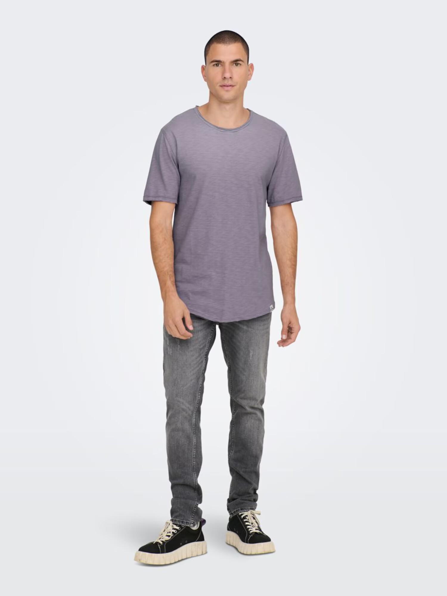 Only & Sons Tricou 'Benne' mov pastel - Pled.ro