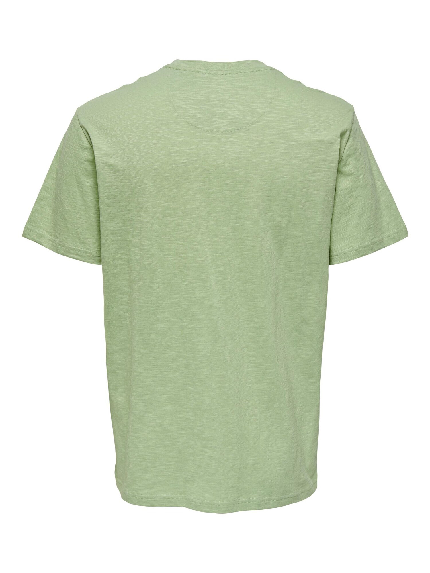 Only & Sons Tricou 'PERRY' verde amestecat / alb murdar - Pled.ro