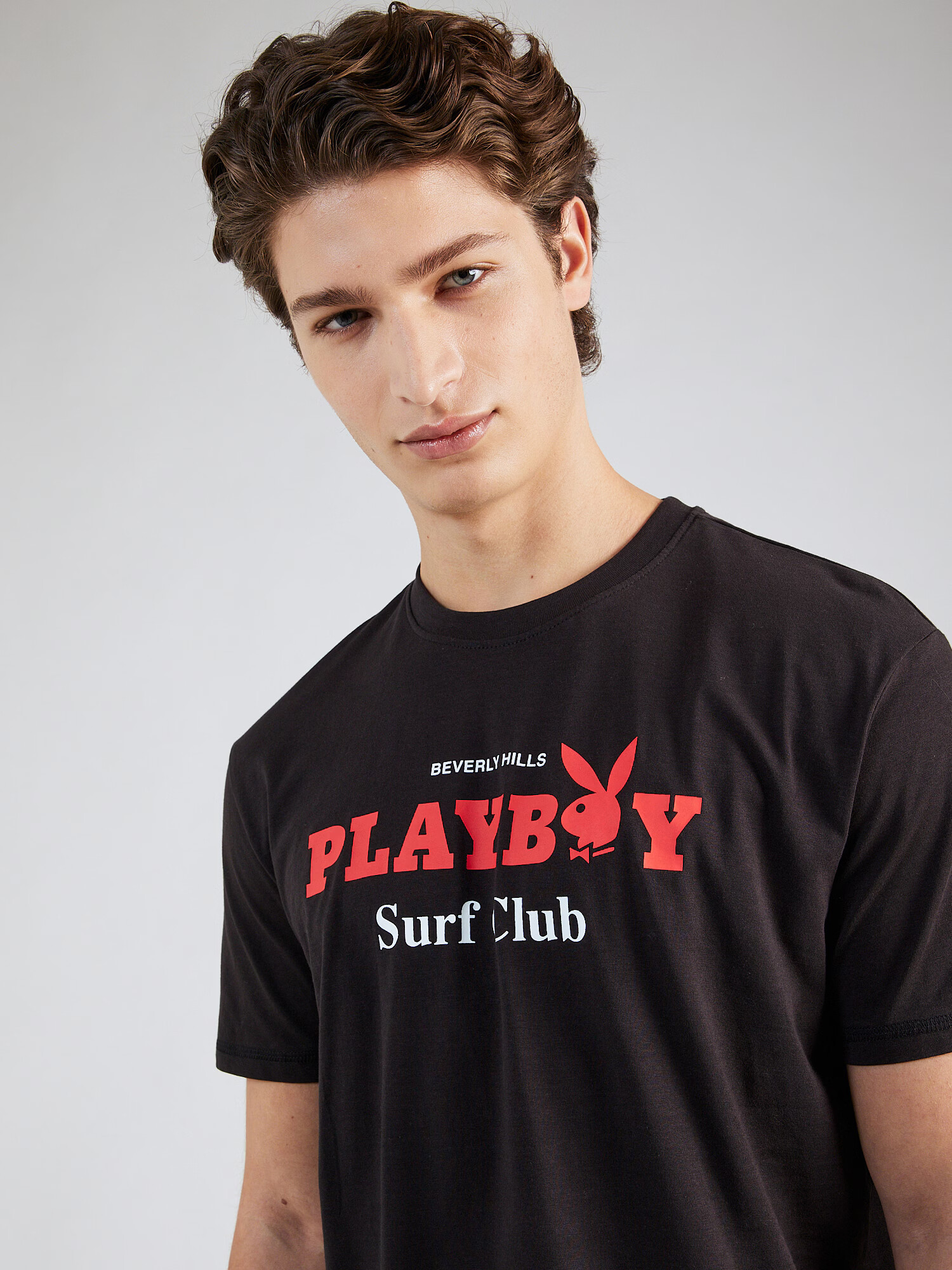 Only & Sons Tricou 'PLAYBOY' roșu / negru / alb - Pled.ro