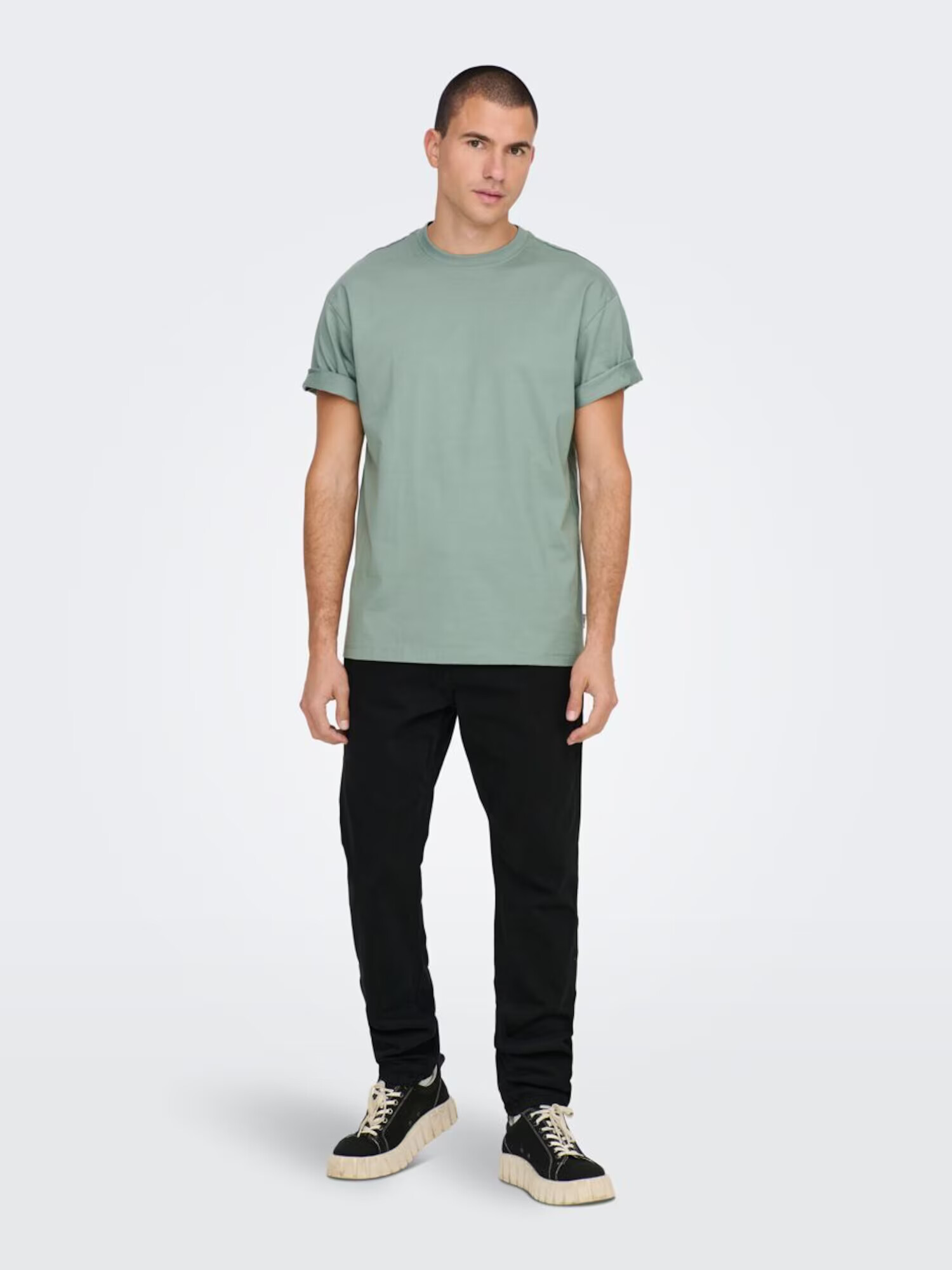 Only & Sons Tricou verde - Pled.ro