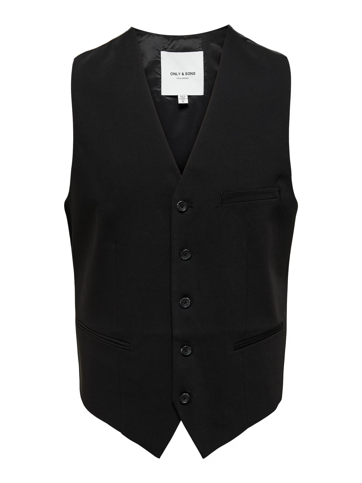 Only & Sons Vestă de costum 'EVE' negru - Pled.ro