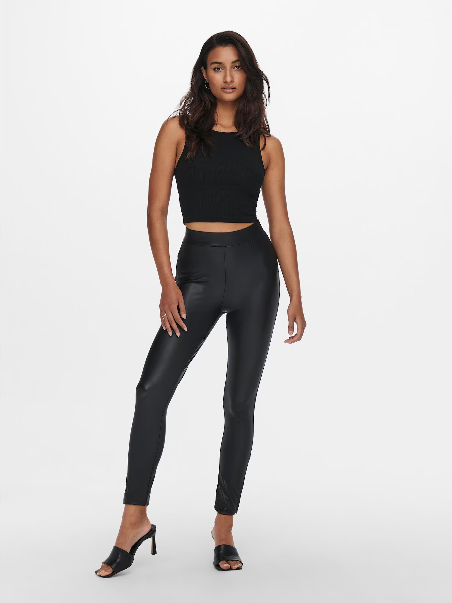 Only Tall Leggings 'Cool' negru - Pled.ro