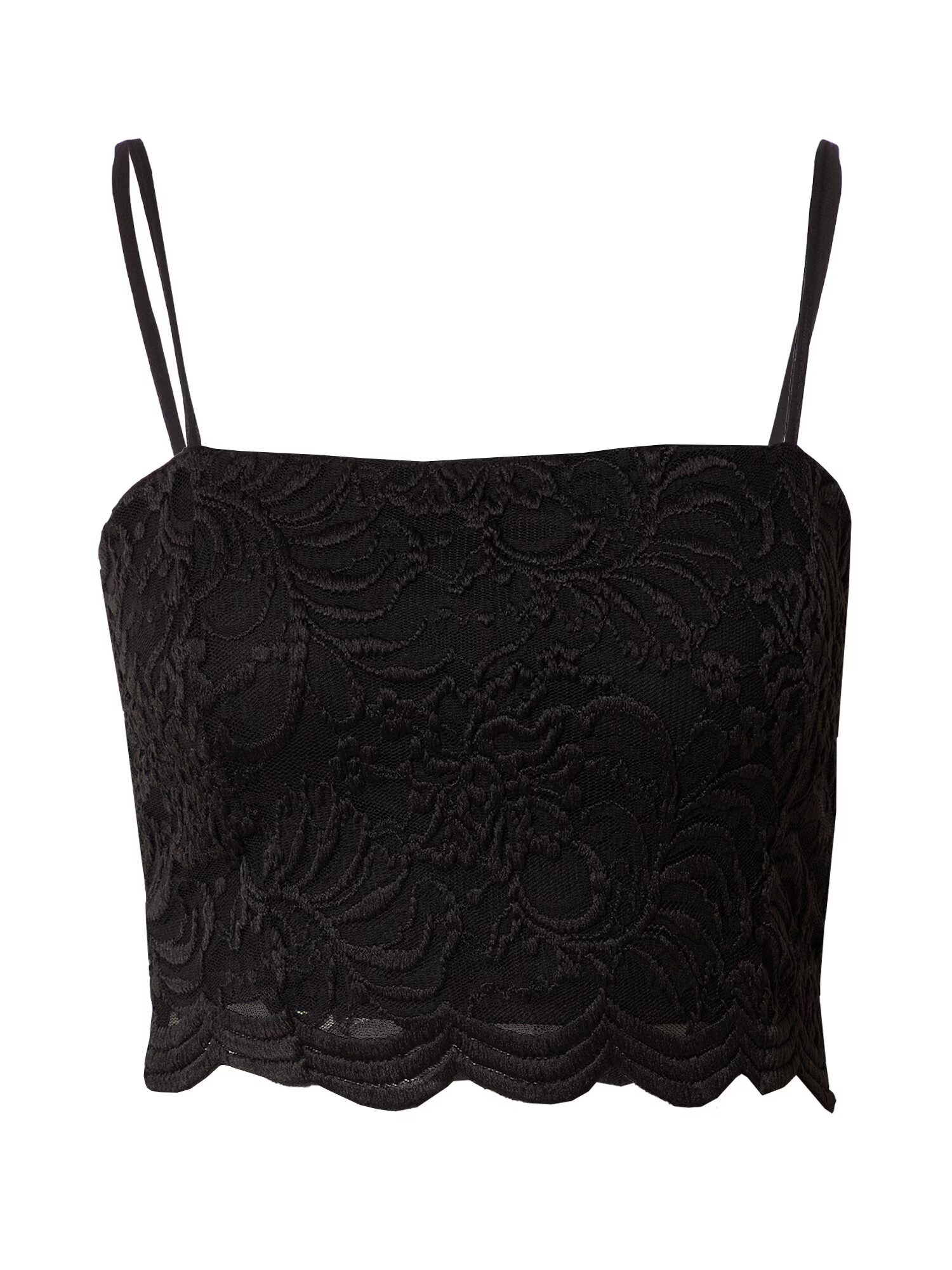 ONLY Top 'Alba' negru - Pled.ro