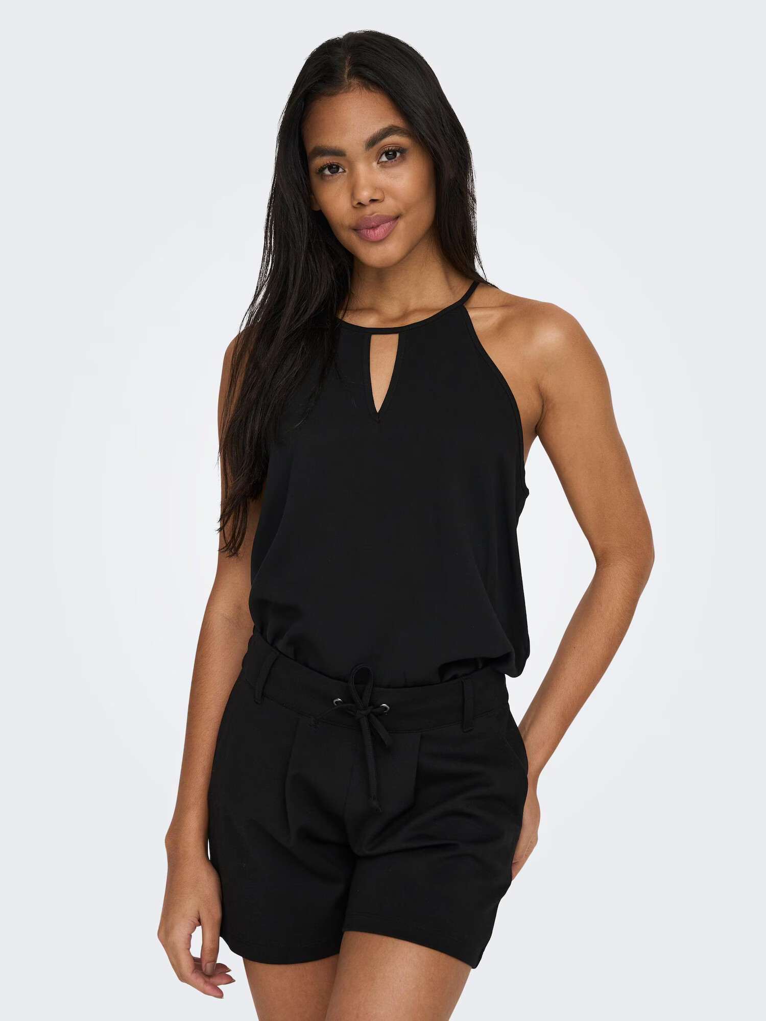 ONLY Top 'ALMA' negru - Pled.ro