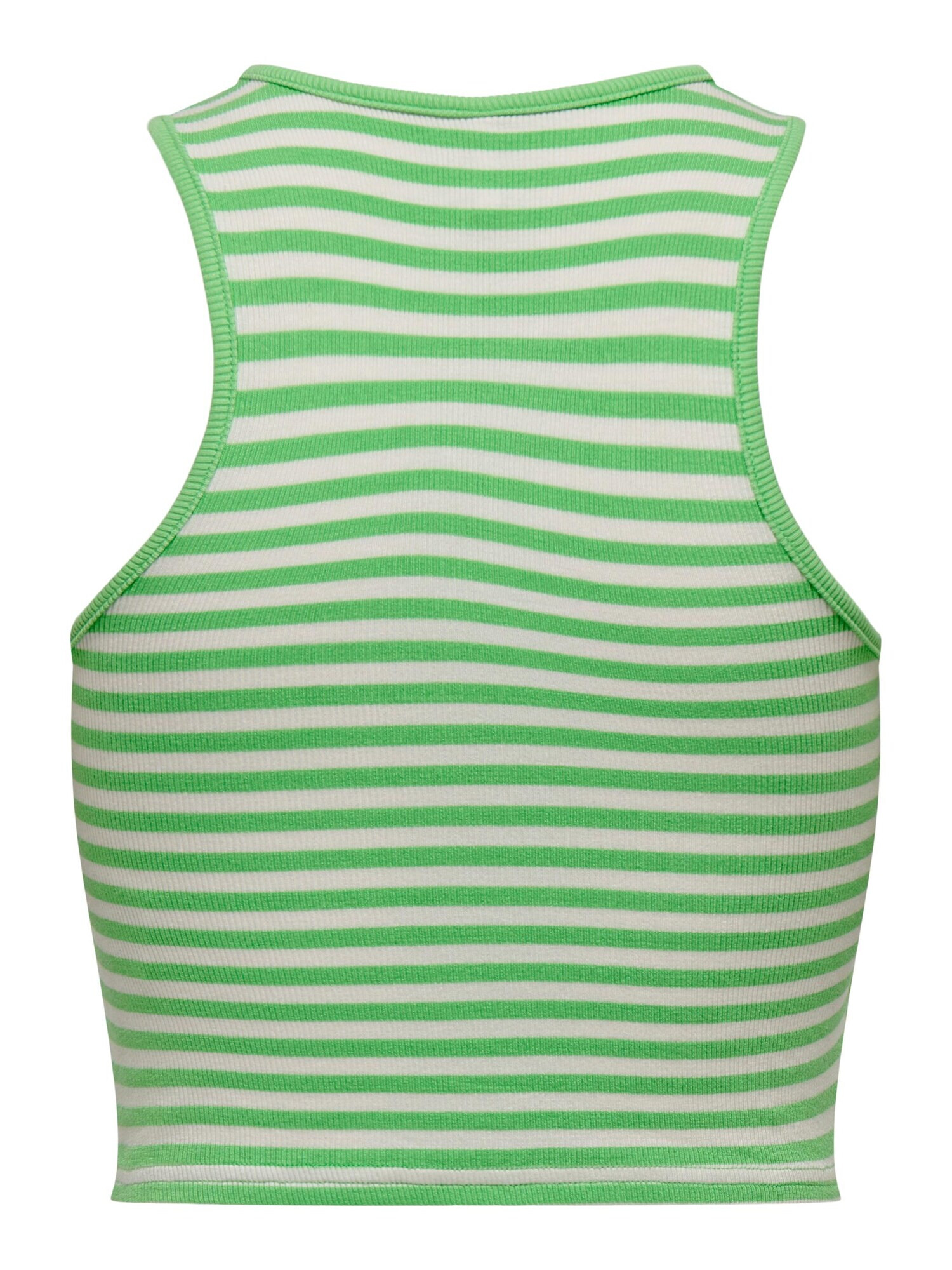 ONLY Top 'BELIA' crem / verde limetă - Pled.ro