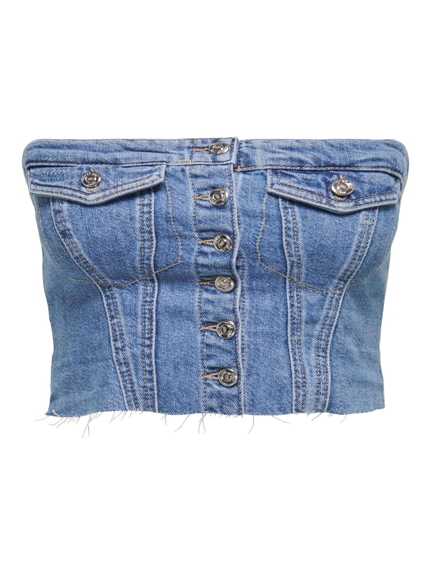 ONLY Top 'JASMINE' albastru denim - Pled.ro